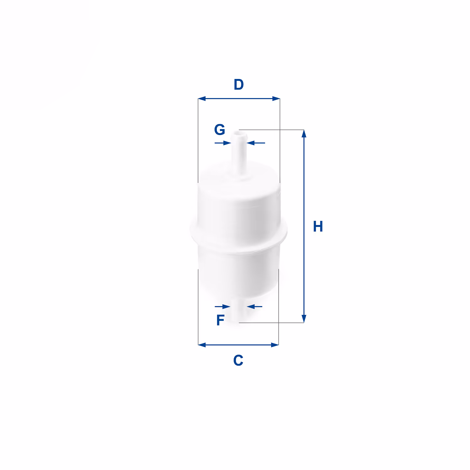 FILTRE À CARBURANT, FILTRE EN LIGNE POUR DIESEL 31.028.00 - UFI FILTER