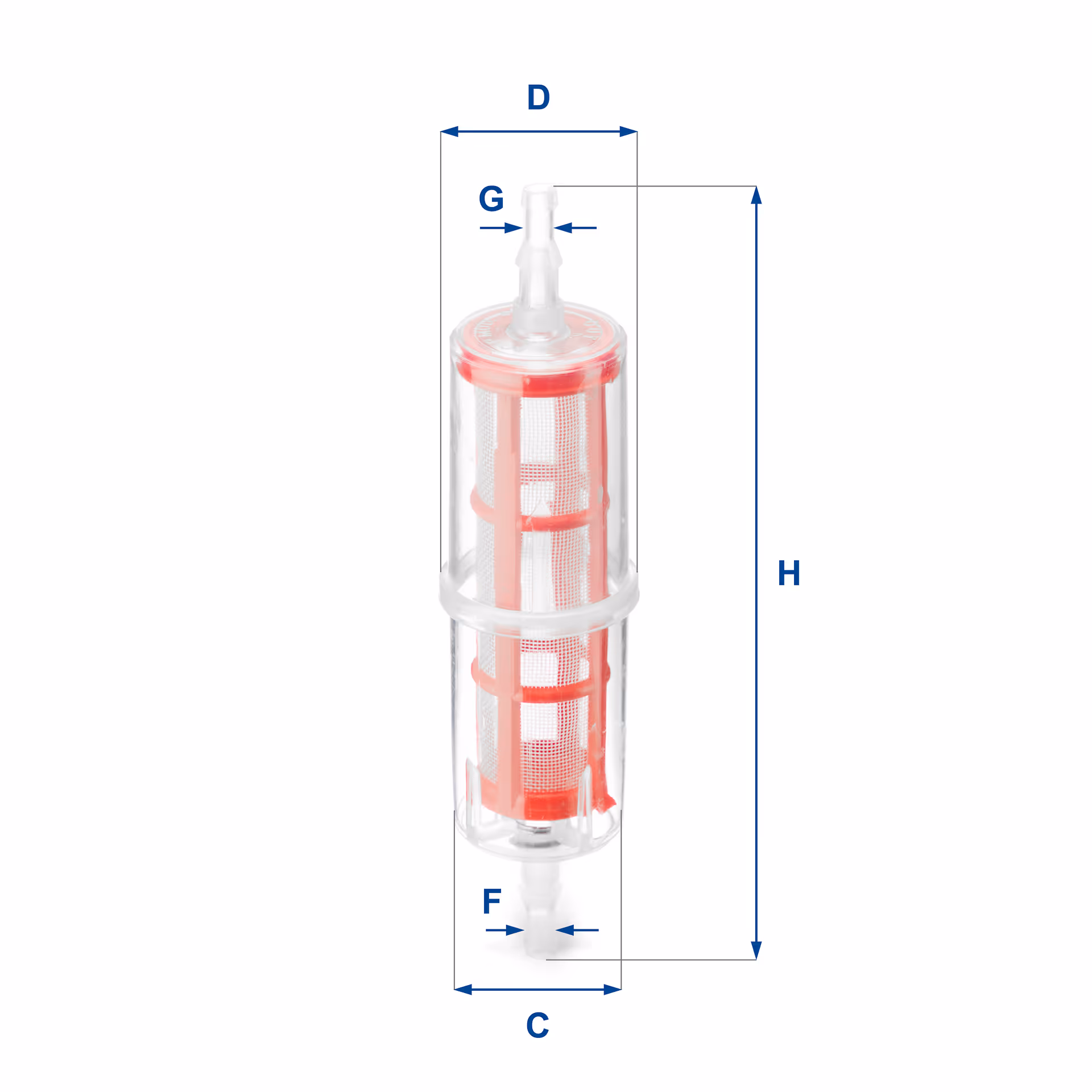 FILTRE À CARBURANT, FILTRE EN LIGNE POUR DIESEL 31.015.00 - UFI FILTER