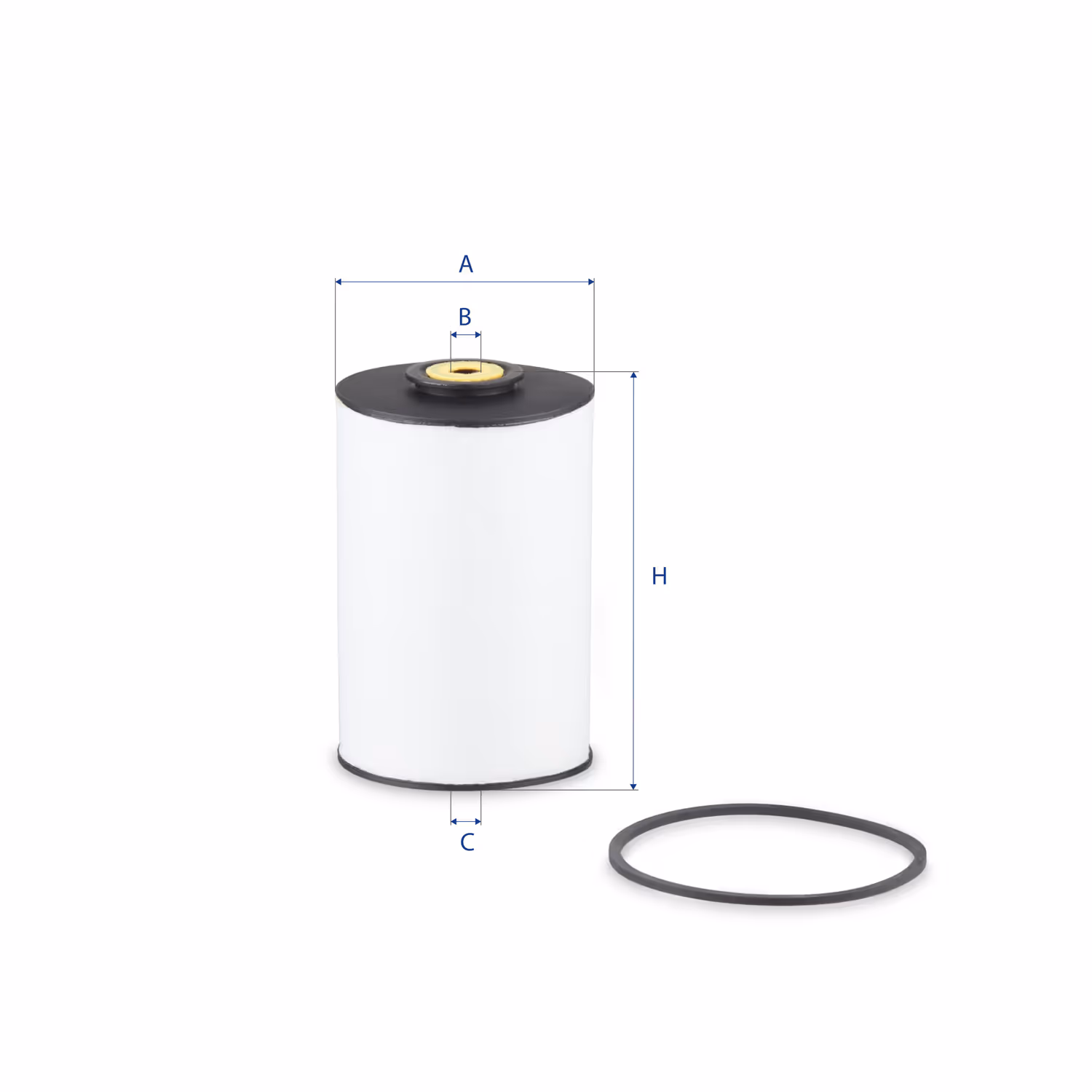 FILTRE À CARBURANT, ÉLÉMENT FILTRANT DIESEL 21.051.00 - UFI FILTER
