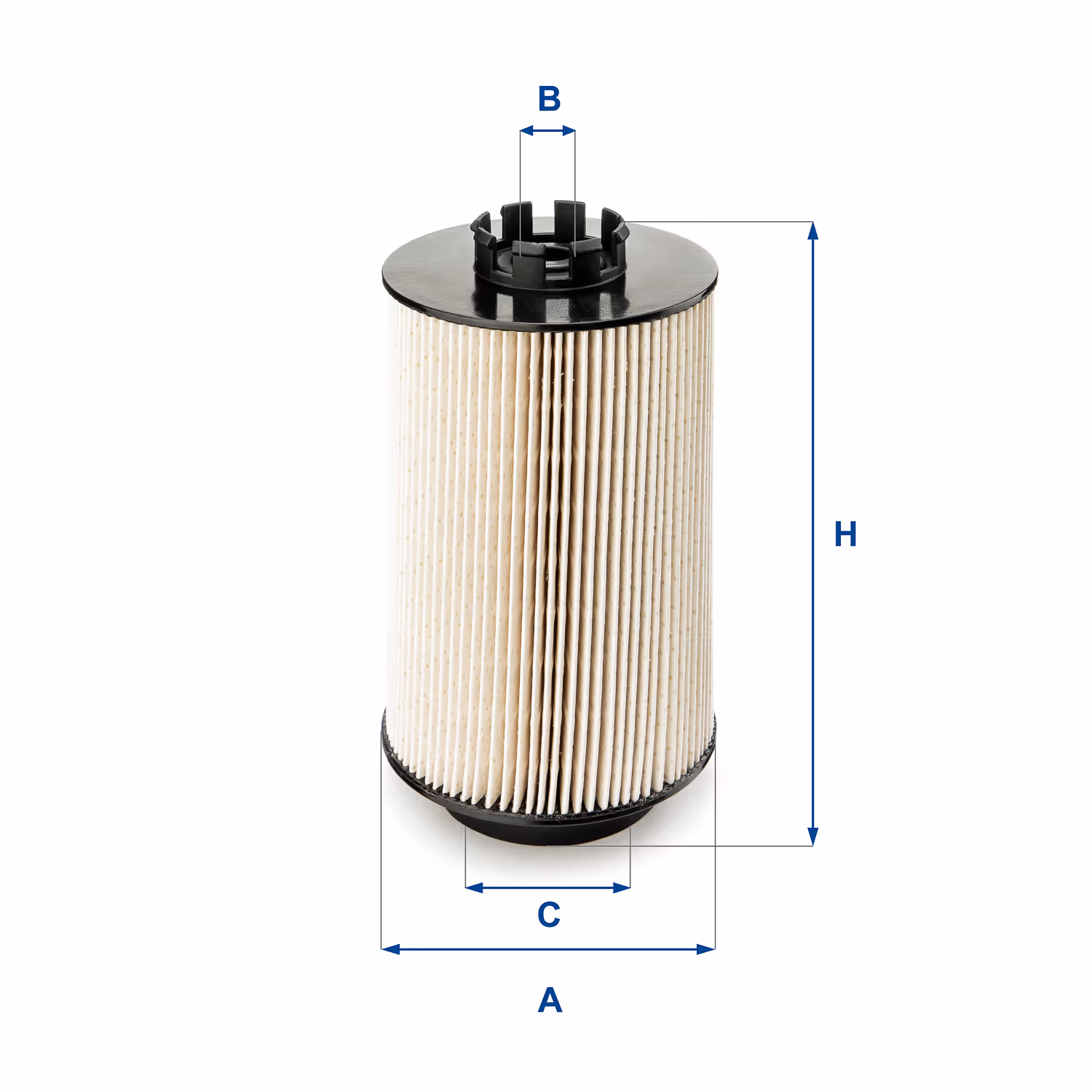 FILTRE À CARBURANT, ÉLÉMENT FILTRANT DIESEL 26.011.00 - UFI FILTER