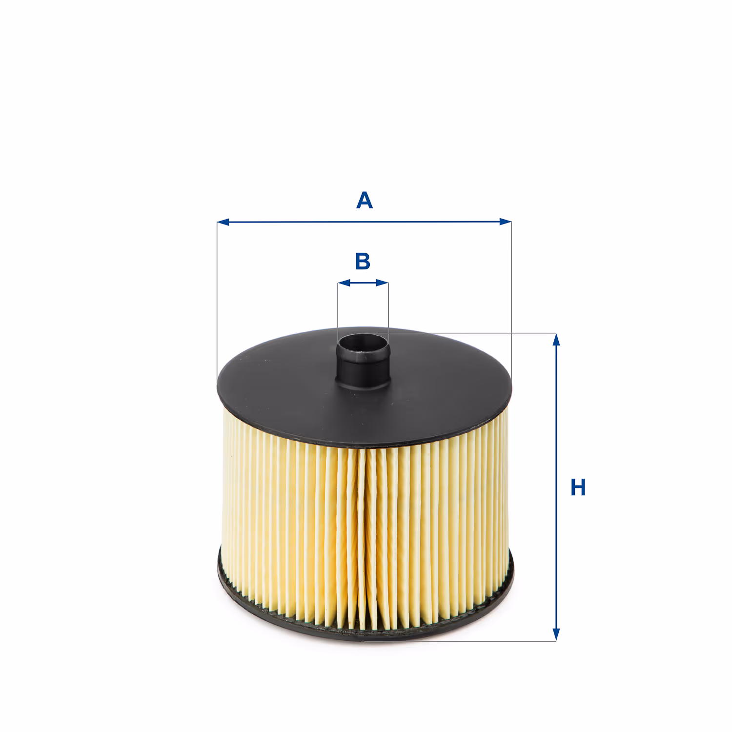 FILTRE À CARBURANT, ÉLÉMENT FILTRANT DIESEL 26.022.00 - UFI FILTER