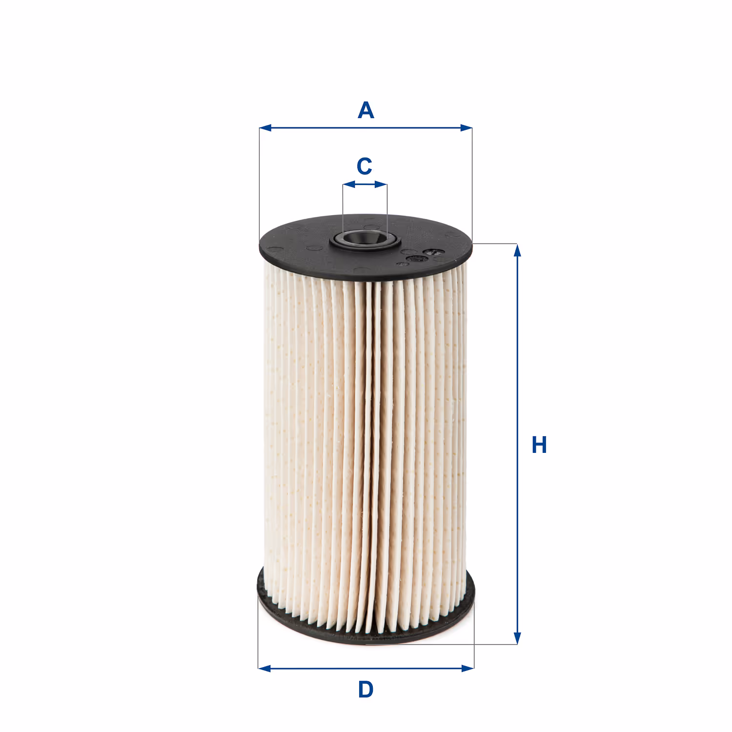 FILTRE À CARBURANT, ÉLÉMENT FILTRANT DIESEL 26.007.00 - UFI FILTER
