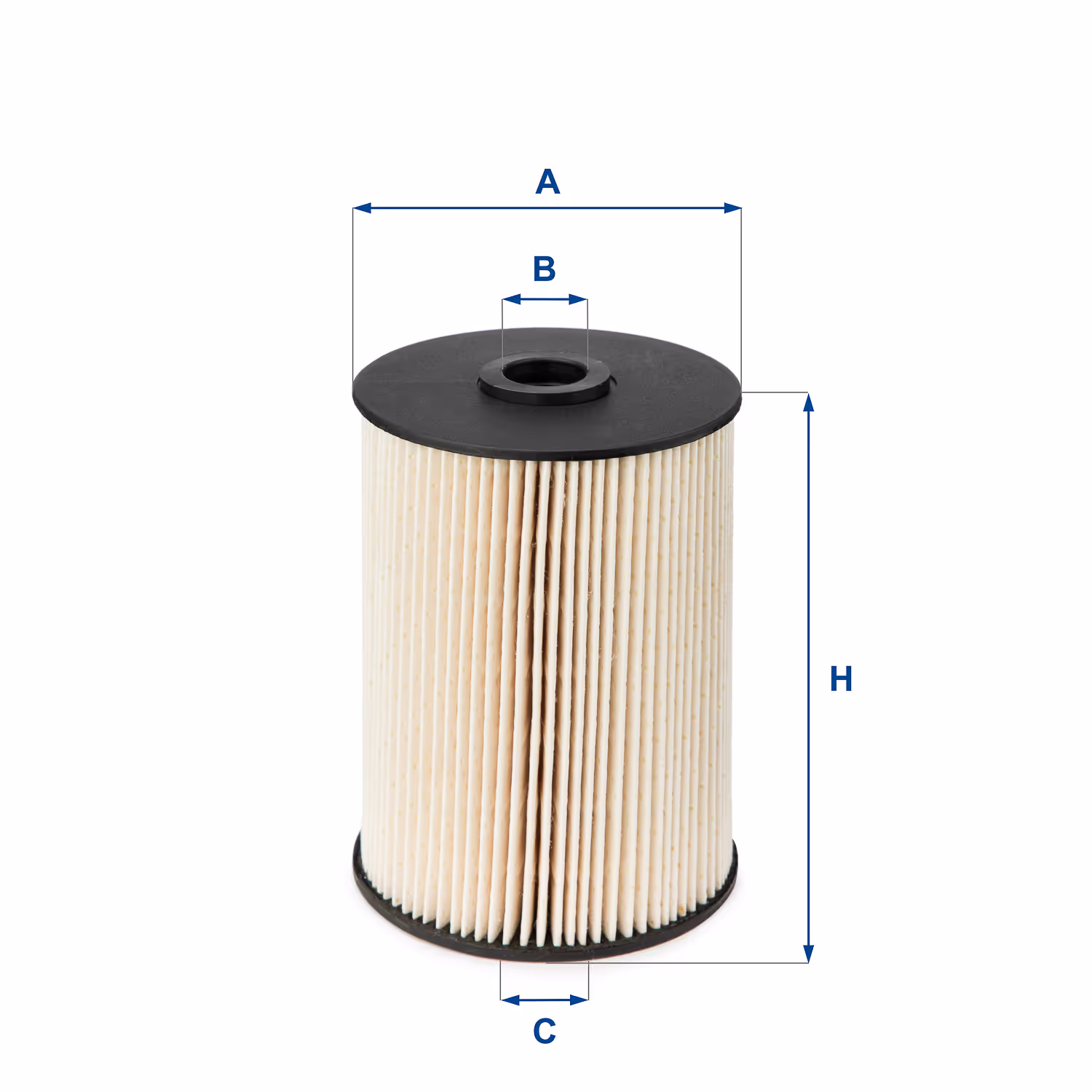 FILTRE À CARBURANT, ÉLÉMENT FILTRANT DIESEL 26.021.00 - UFI FILTER