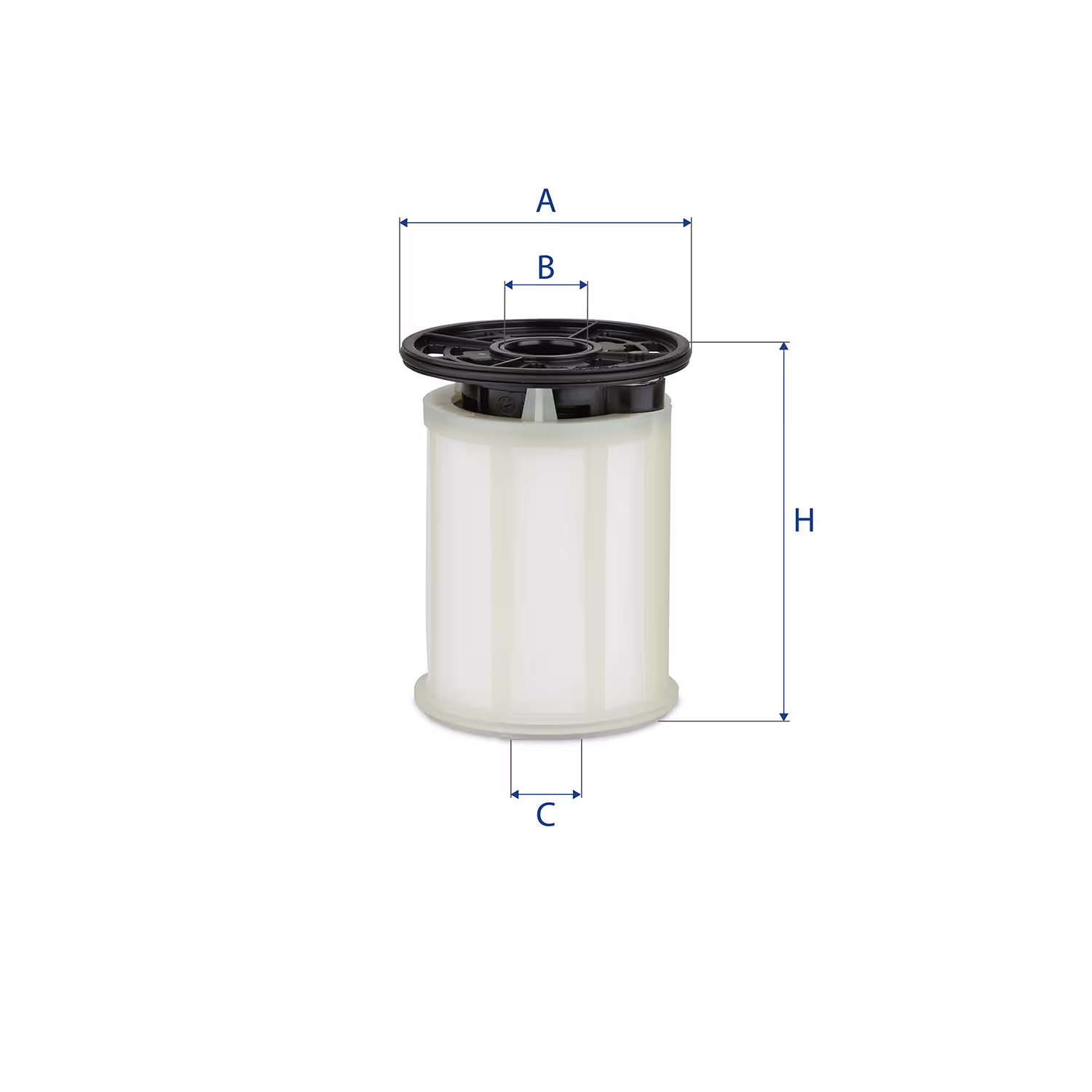 FILTRE À CARBURANT, ÉLÉMENT FILTRANT DIESEL 26.H2O.06 - UFI FILTER