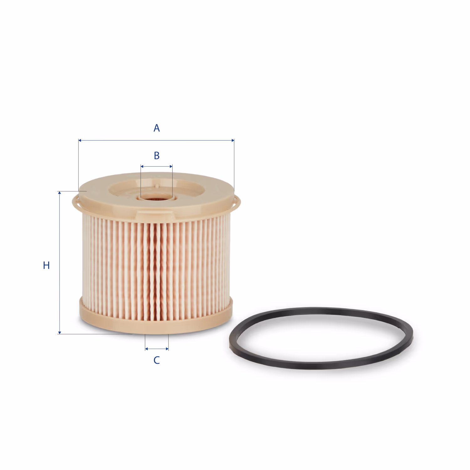 FILTRE À CARBURANT, ÉLÉMENT FILTRANT DIESEL 26.735.00 - UFI FILTER