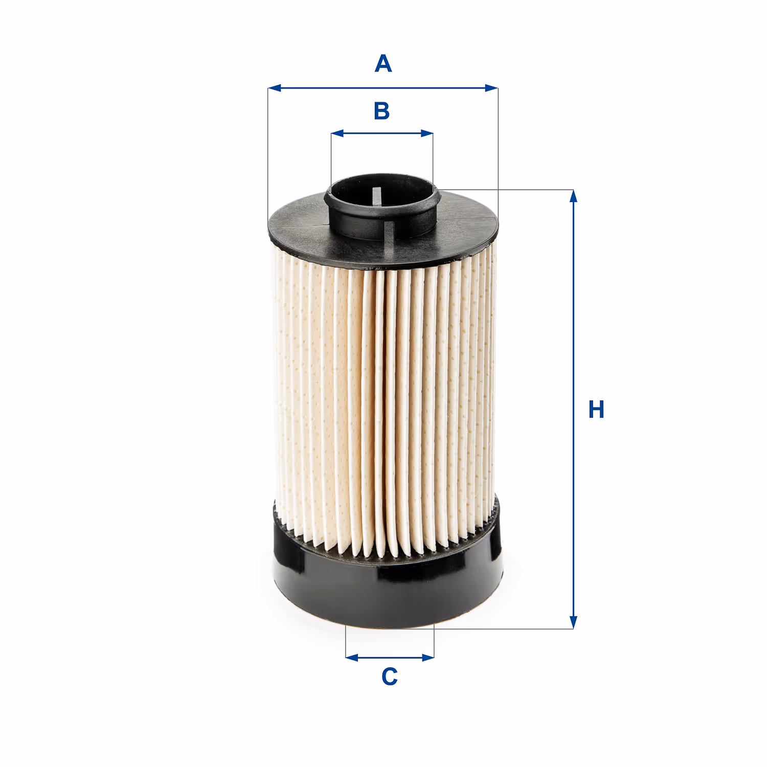 FILTRE À CARBURANT, ÉLÉMENT FILTRANT DIESEL 26.072.00 - UFI FILTER