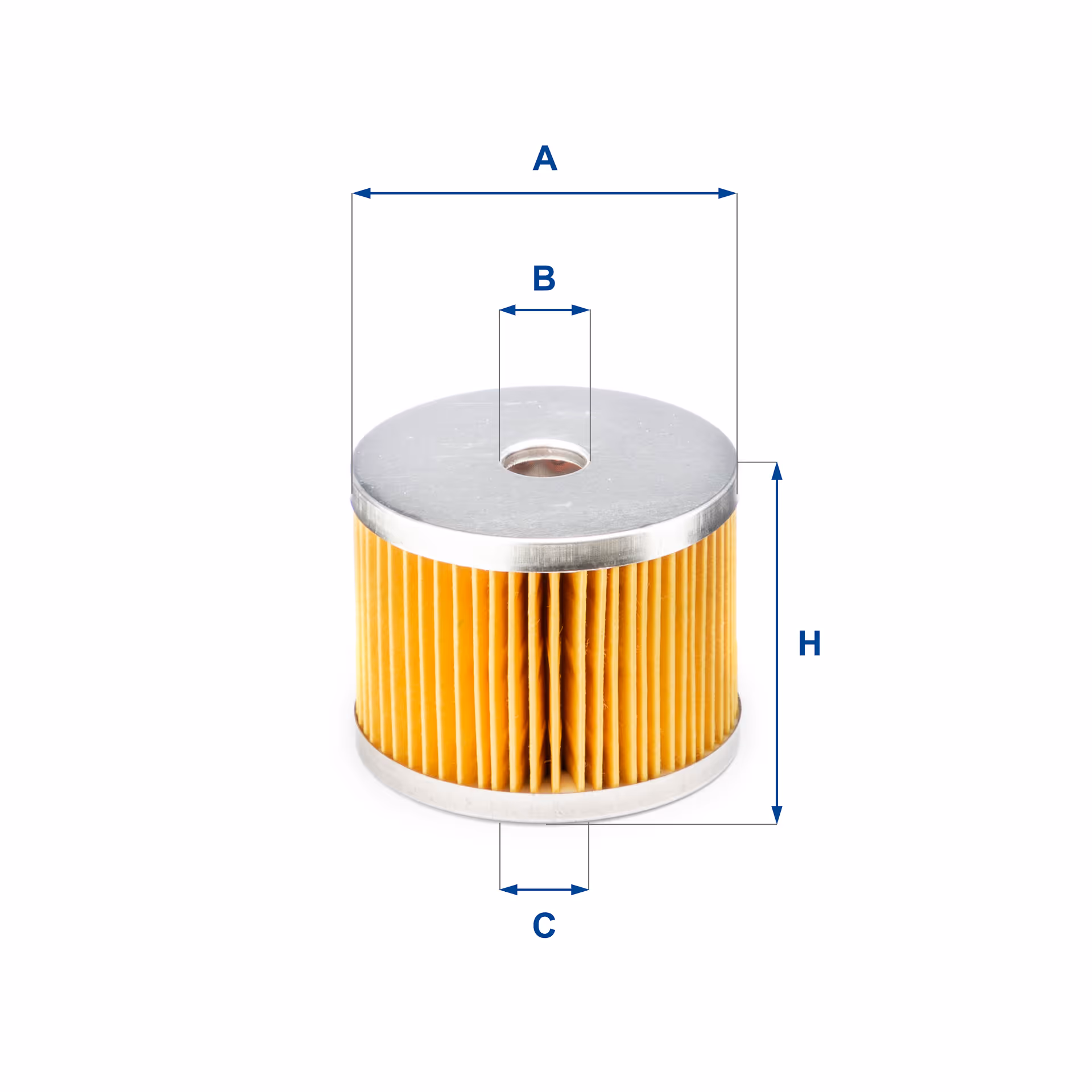 FILTRE À CARBURANT, ÉLÉMENT FILTRANT DIESEL 26.652.00 - UFI FILTER
