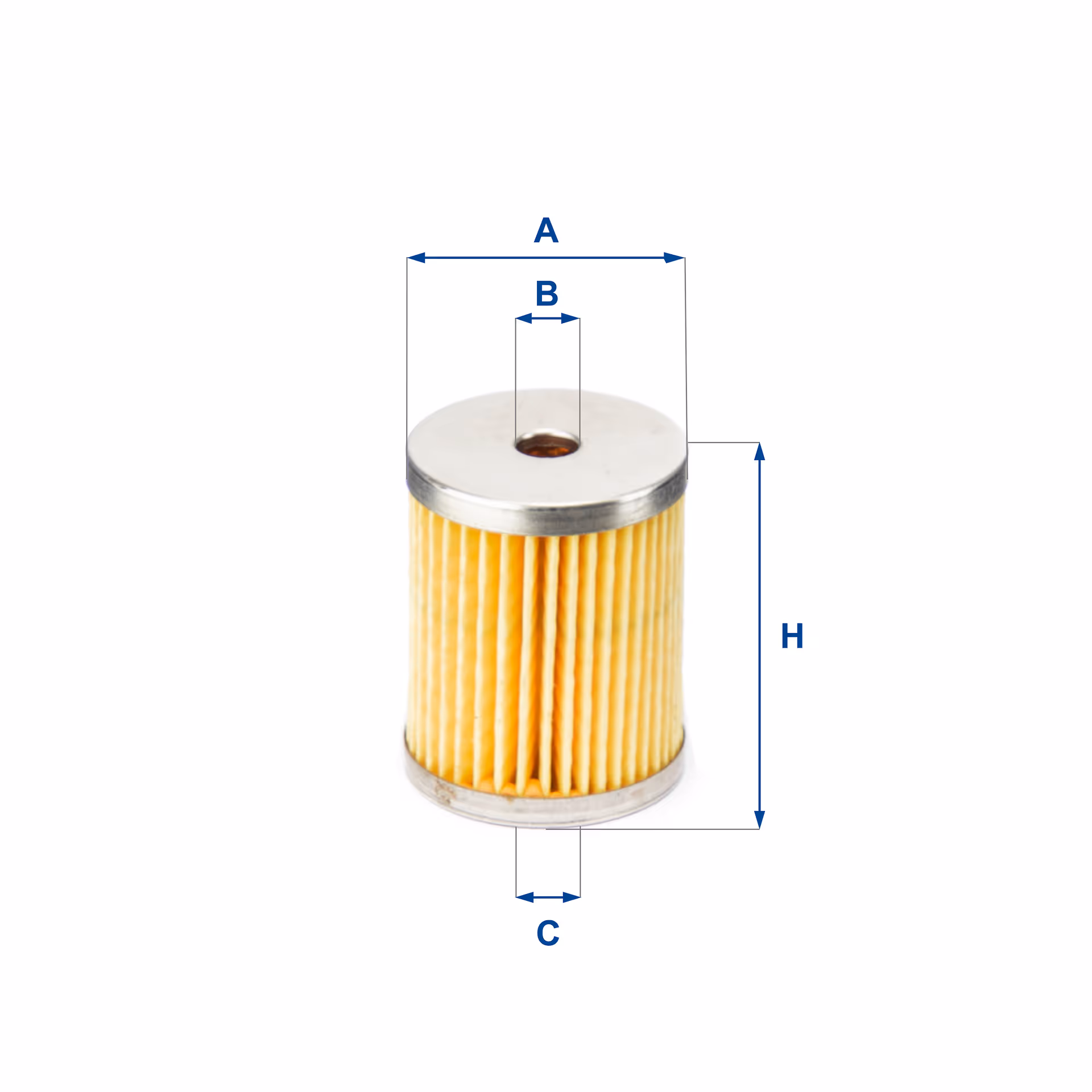 FILTRE À CARBURANT, ÉLÉMENT FILTRANT DIESEL 26.660.00 - UFI FILTER