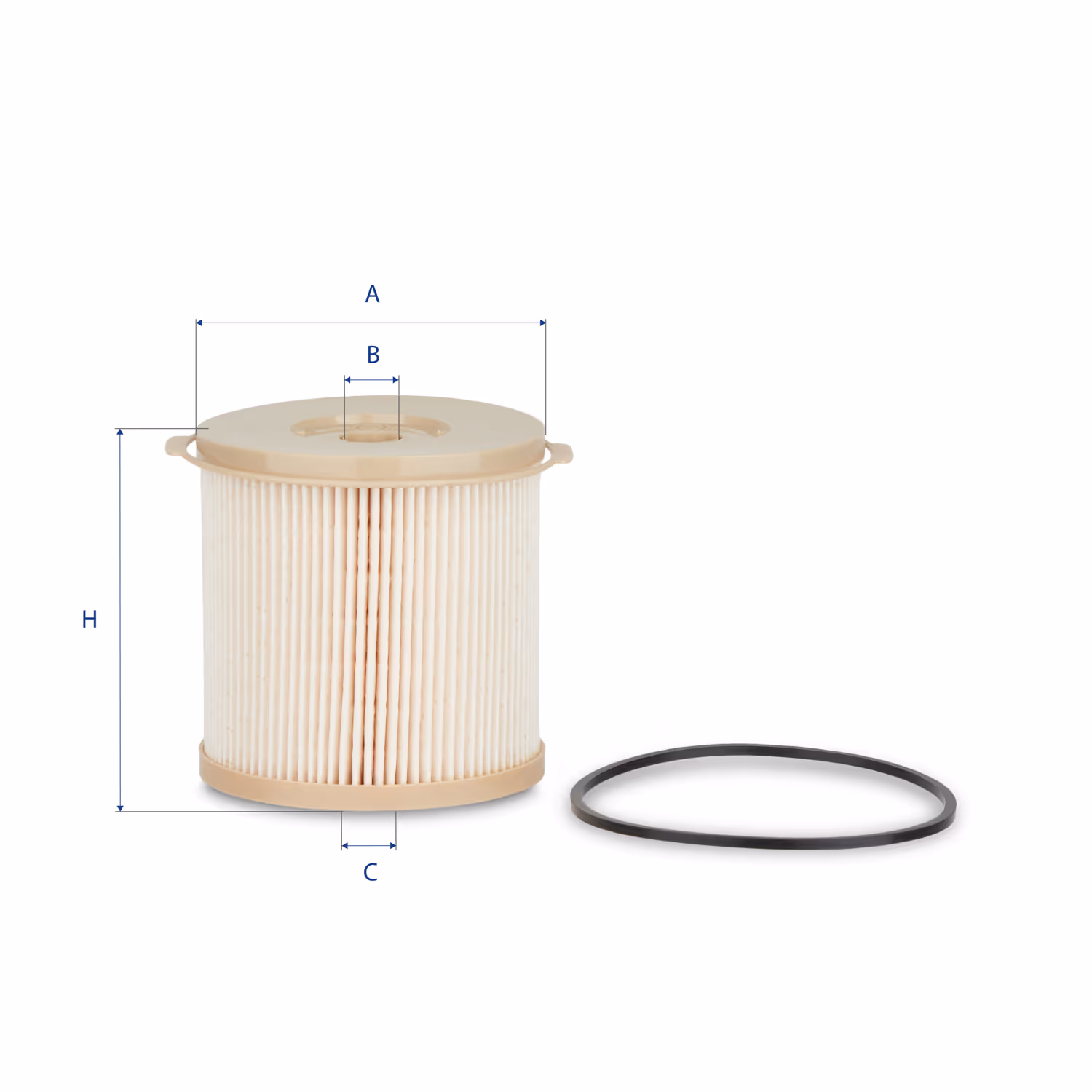 FILTRE À CARBURANT, ÉLÉMENT FILTRANT DIESEL 26.730.00 - UFI FILTER