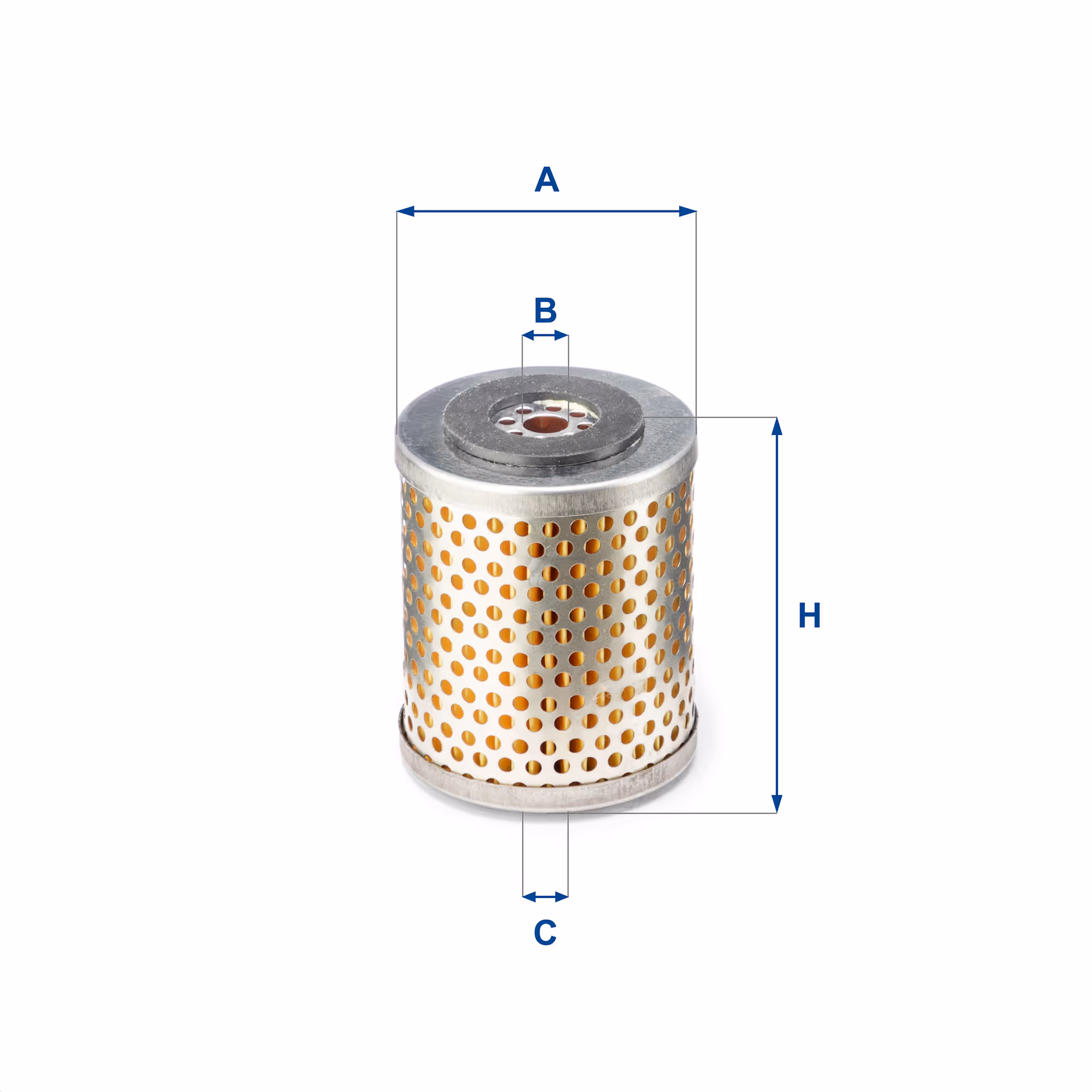 FILTRE À CARBURANT, ÉLÉMENT FILTRANT DIESEL 26.663.00 - UFI FILTER