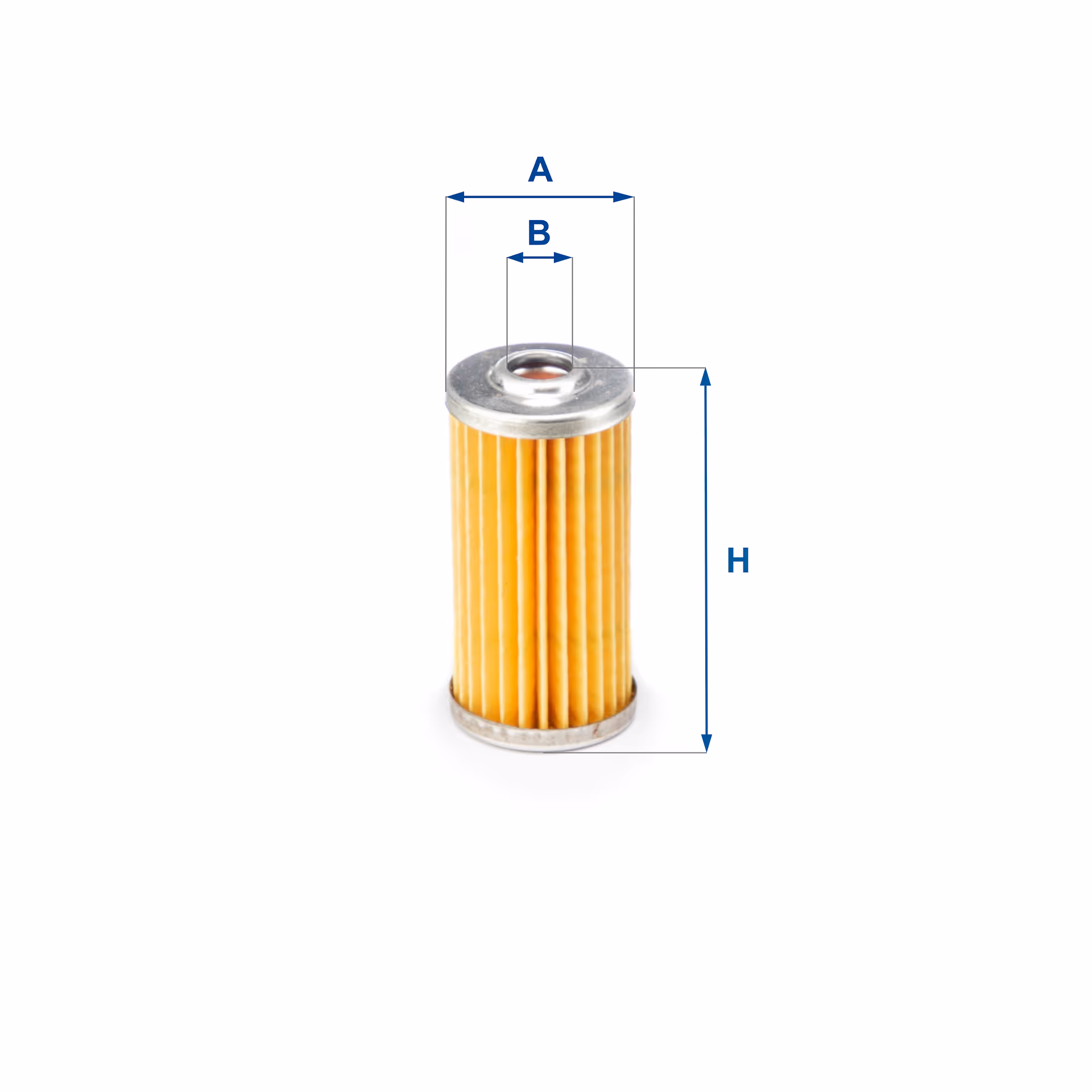 FILTRE À CARBURANT, ÉLÉMENT FILTRANT DIESEL 26.672.00 - UFI FILTER