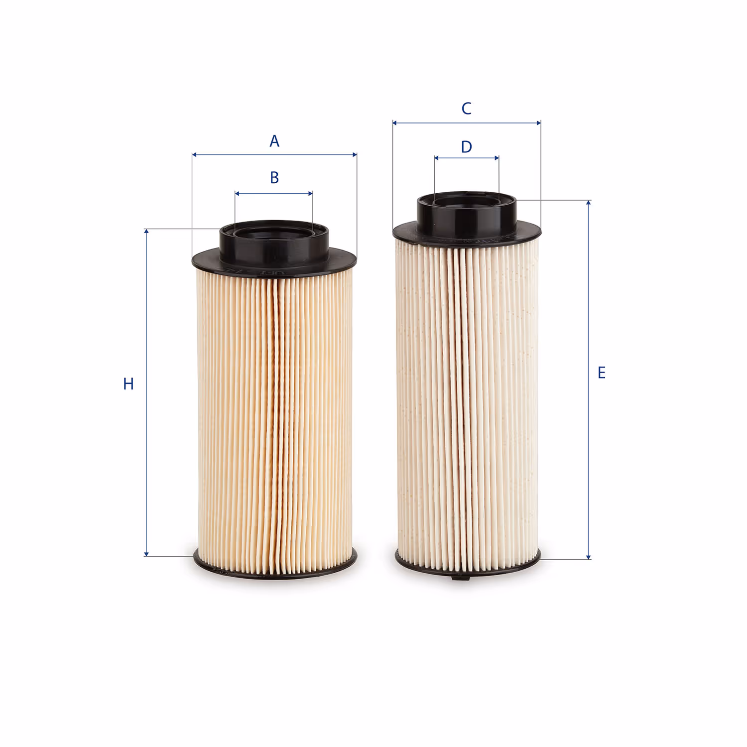 FILTRE À CARBURANT, ÉLÉMENT FILTRANT DIESEL 26.147.00 - UFI FILTER