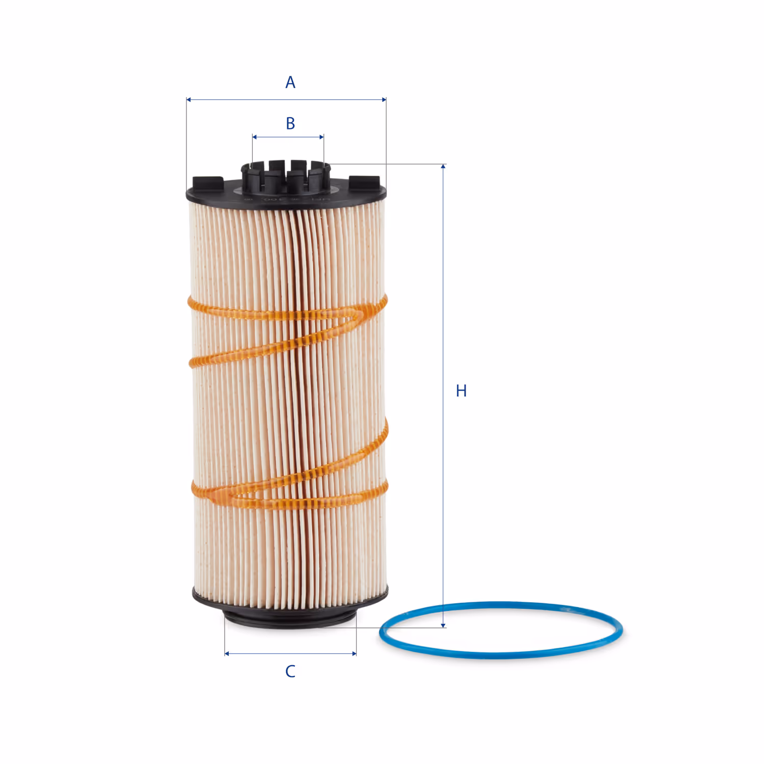 FILTRE À CARBURANT, ÉLÉMENT FILTRANT DIESEL 26.100.00 - UFI FILTER