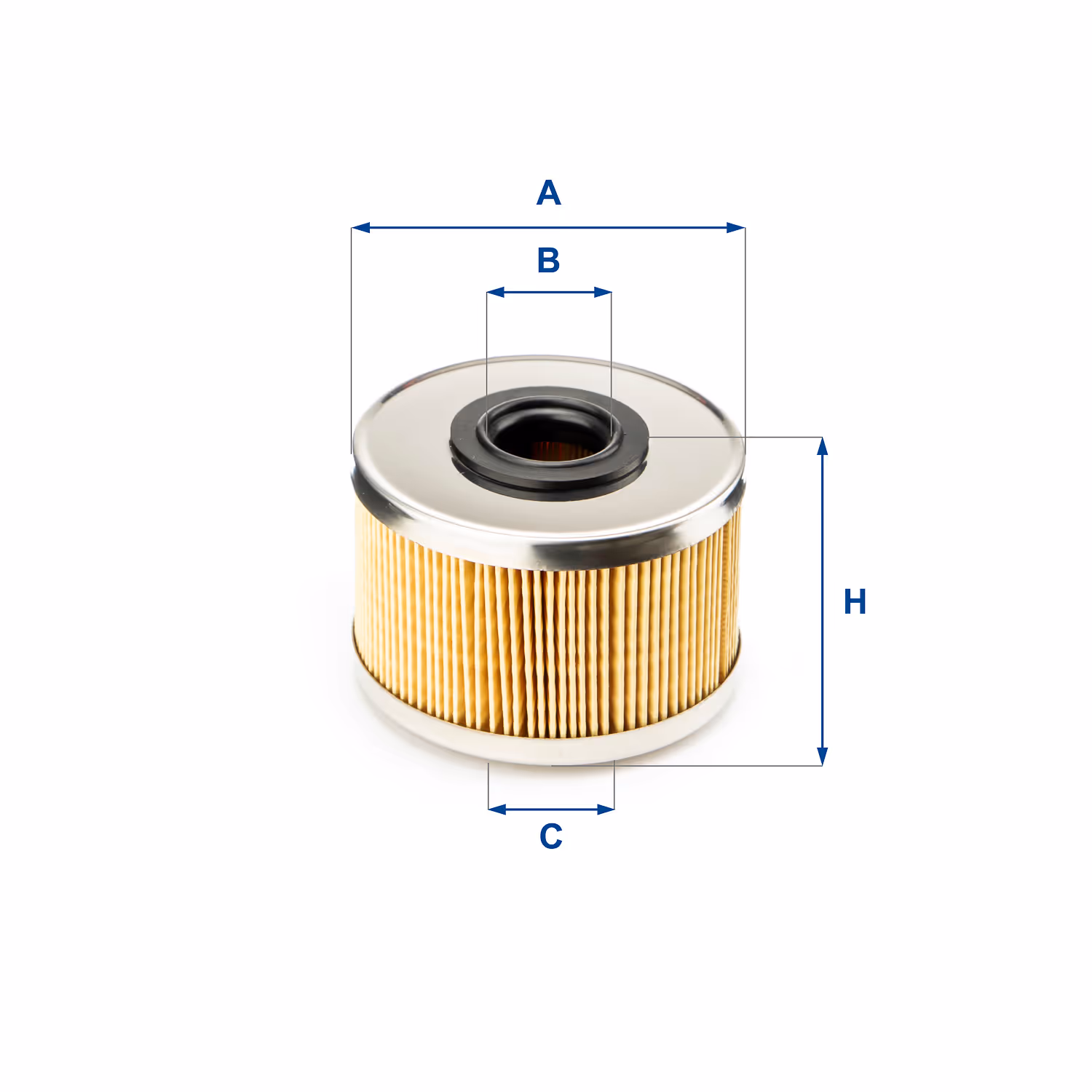 FILTRE À CARBURANT, ÉLÉMENT FILTRANT DIESEL 26.686.00 - UFI FILTER