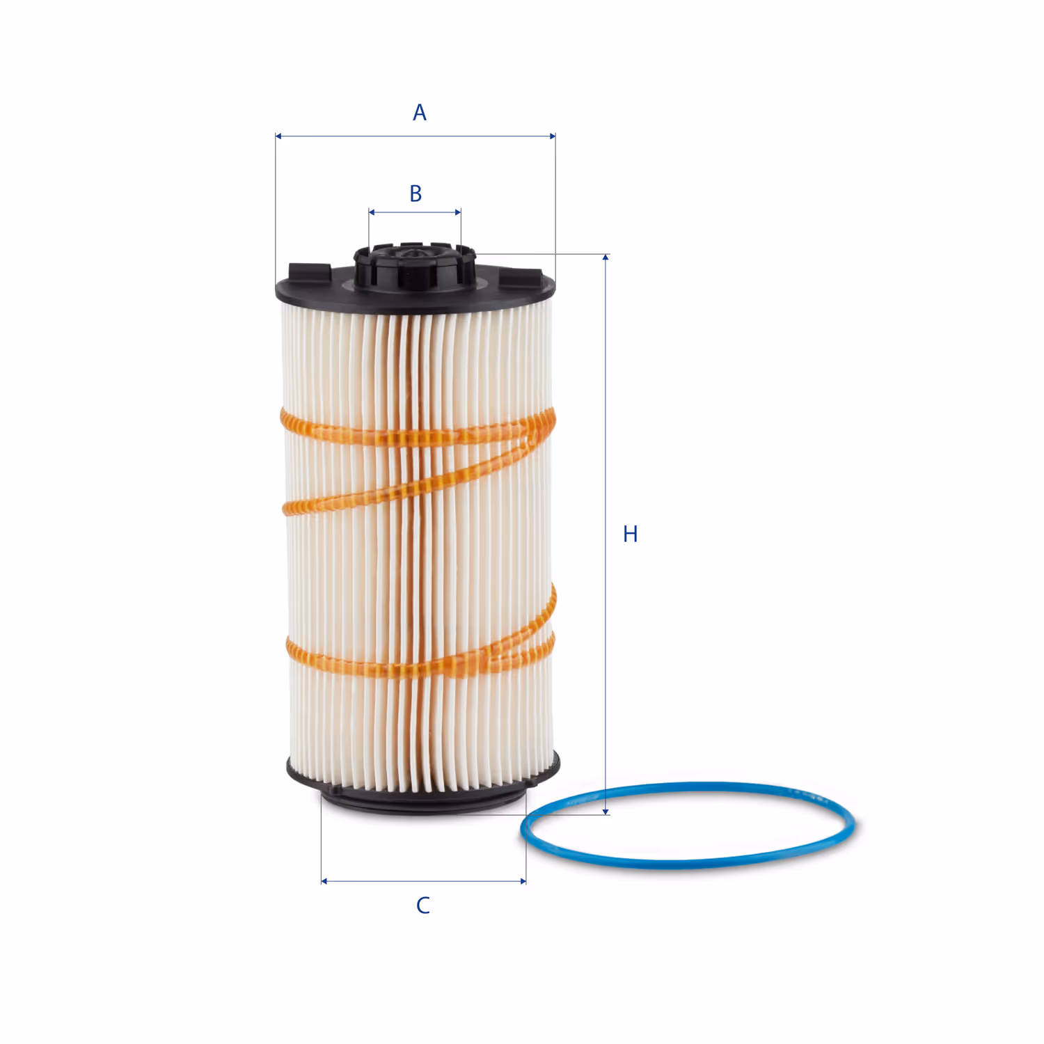 FILTRE À CARBURANT, ÉLÉMENT FILTRANT DIESEL 26.101.00 - UFI FILTER