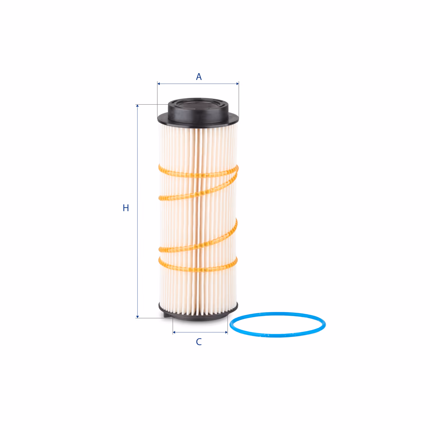FILTRE À CARBURANT, ÉLÉMENT FILTRANT DIESEL 26.120.00 - UFI FILTER