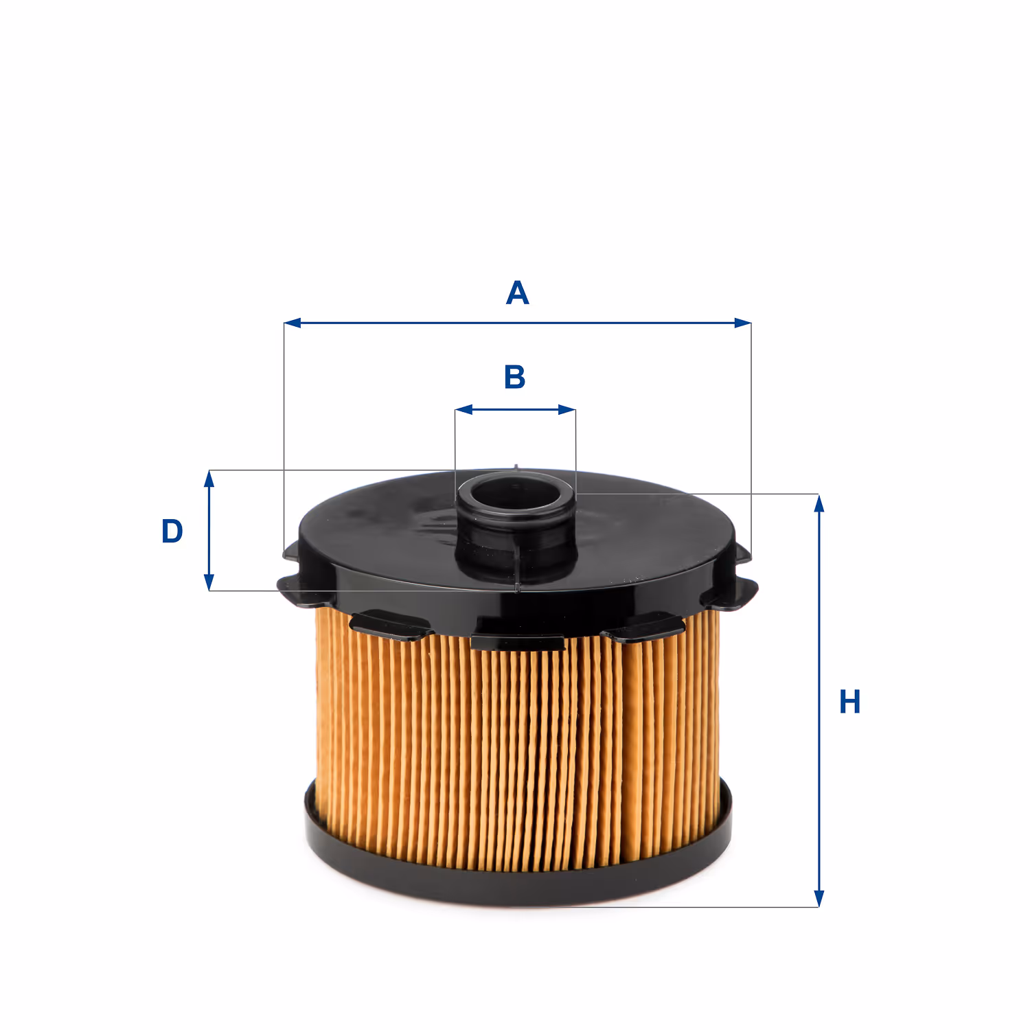 FILTRE À CARBURANT, ÉLÉMENT FILTRANT DIESEL 26.688.00 - UFI FILTER