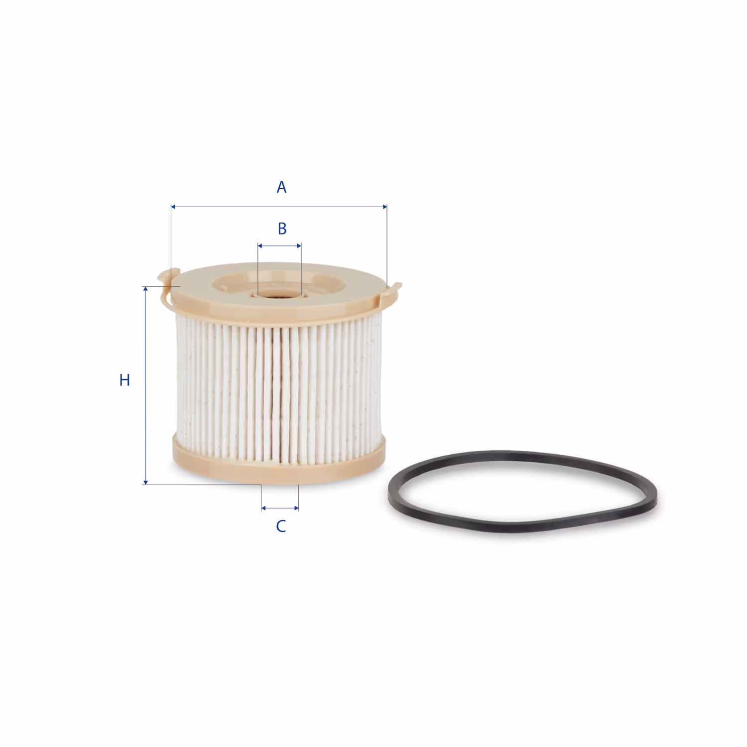 FILTRE À CARBURANT, ÉLÉMENT FILTRANT DIESEL 26.731.00 - UFI FILTER