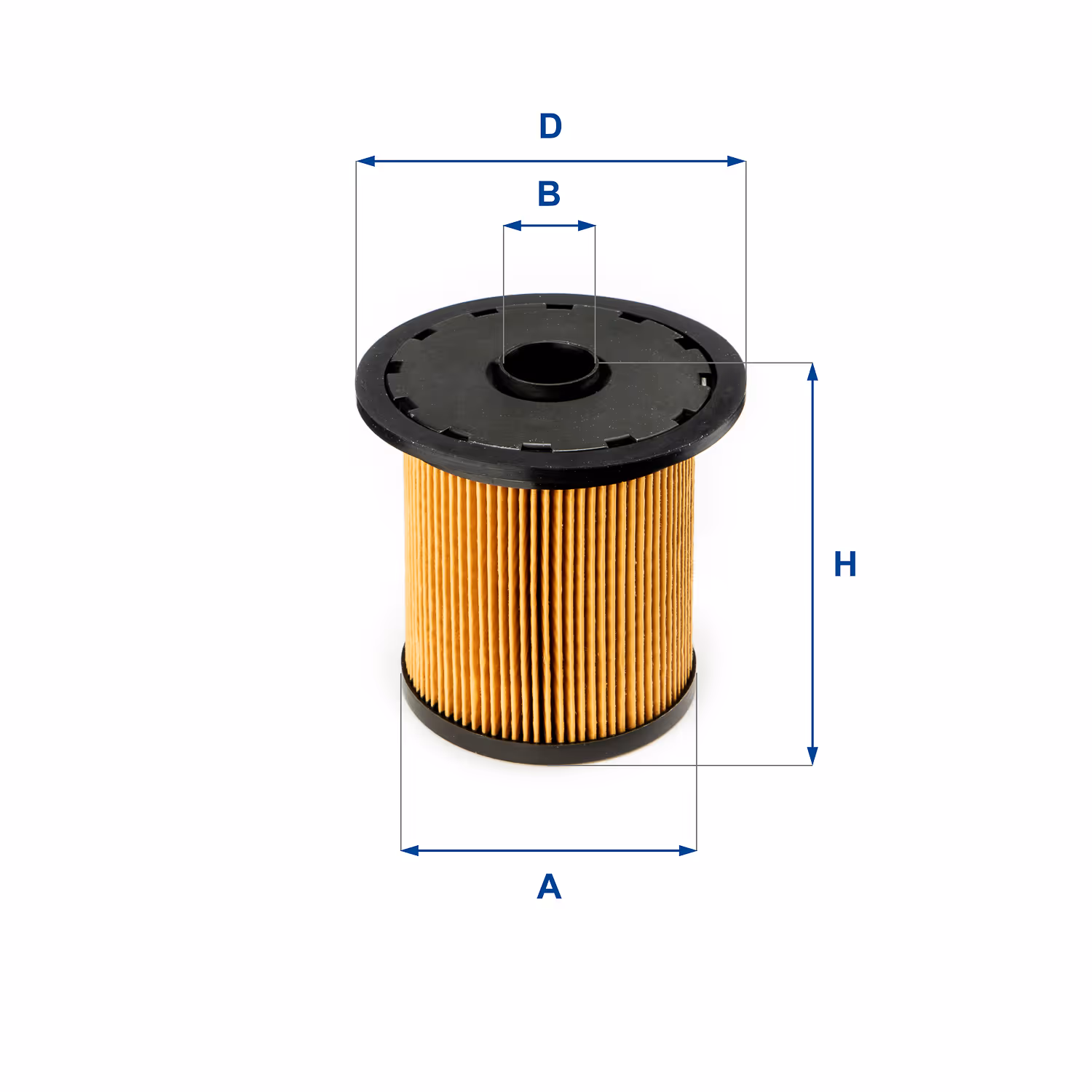 FILTRE À CARBURANT, ÉLÉMENT FILTRANT DIESEL 26.690.00 - UFI FILTER