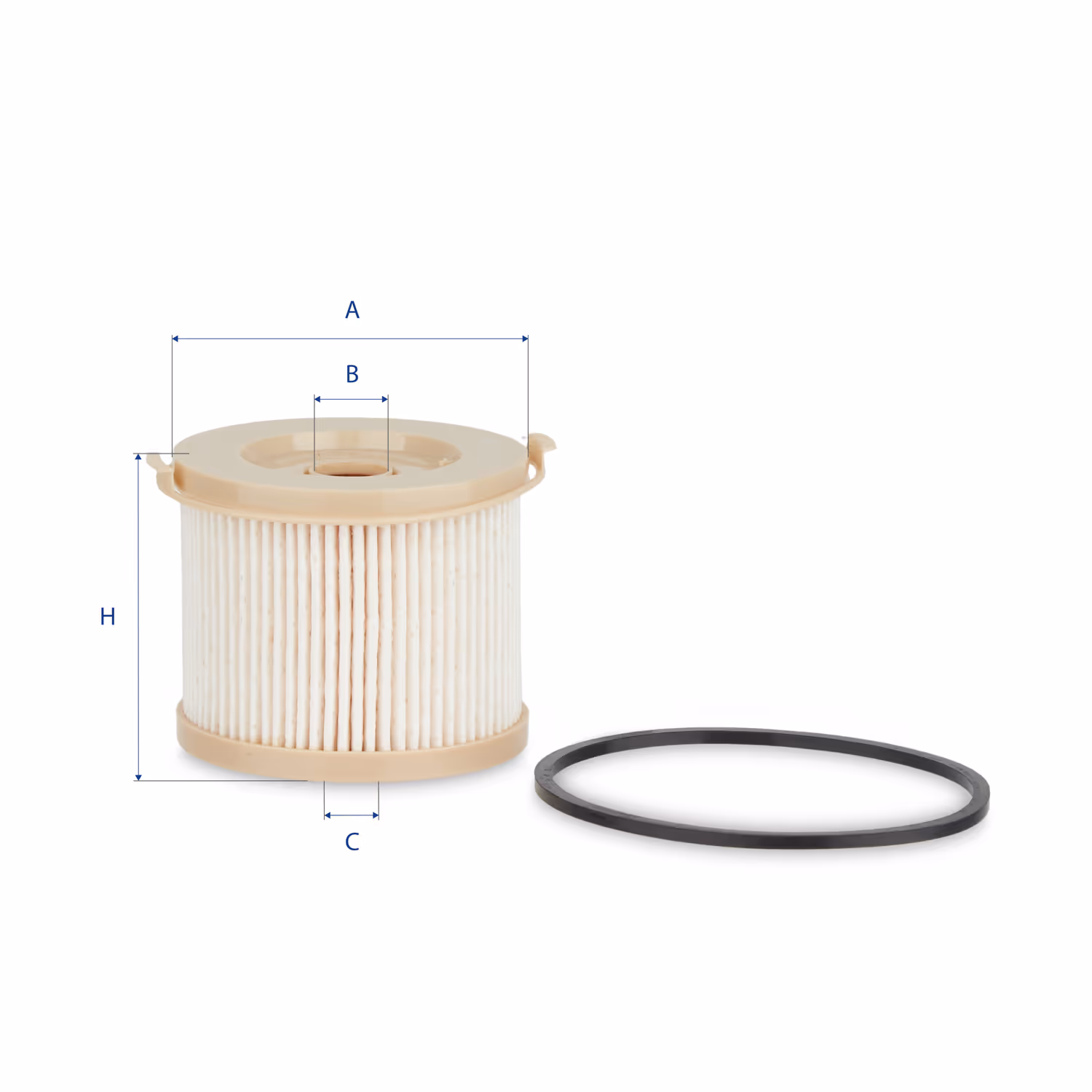 FILTRE À CARBURANT, ÉLÉMENT FILTRANT DIESEL 26.733.00 - UFI FILTER
