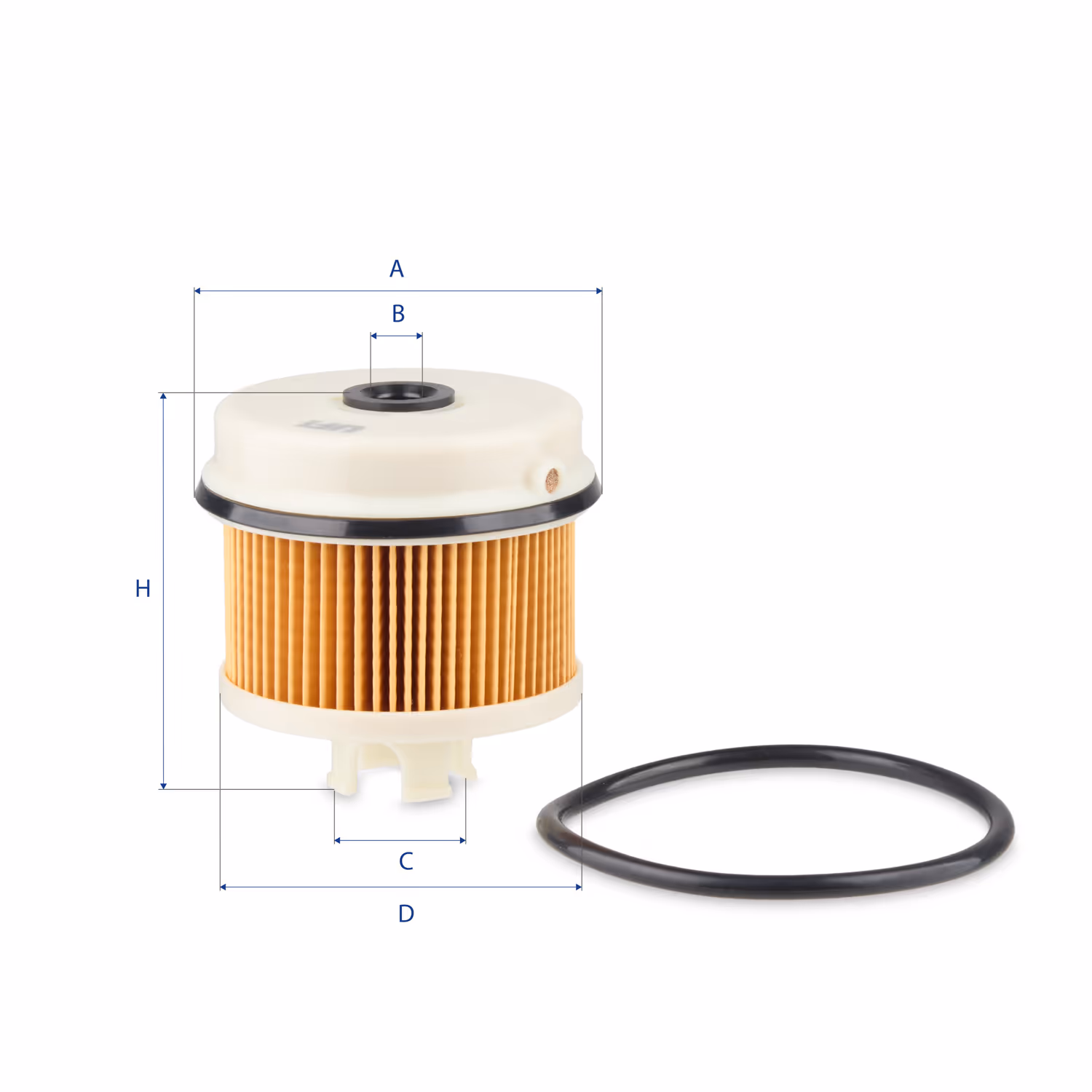 FILTRE À CARBURANT, ÉLÉMENT FILTRANT DIESEL 26.236.00 - UFI FILTER
