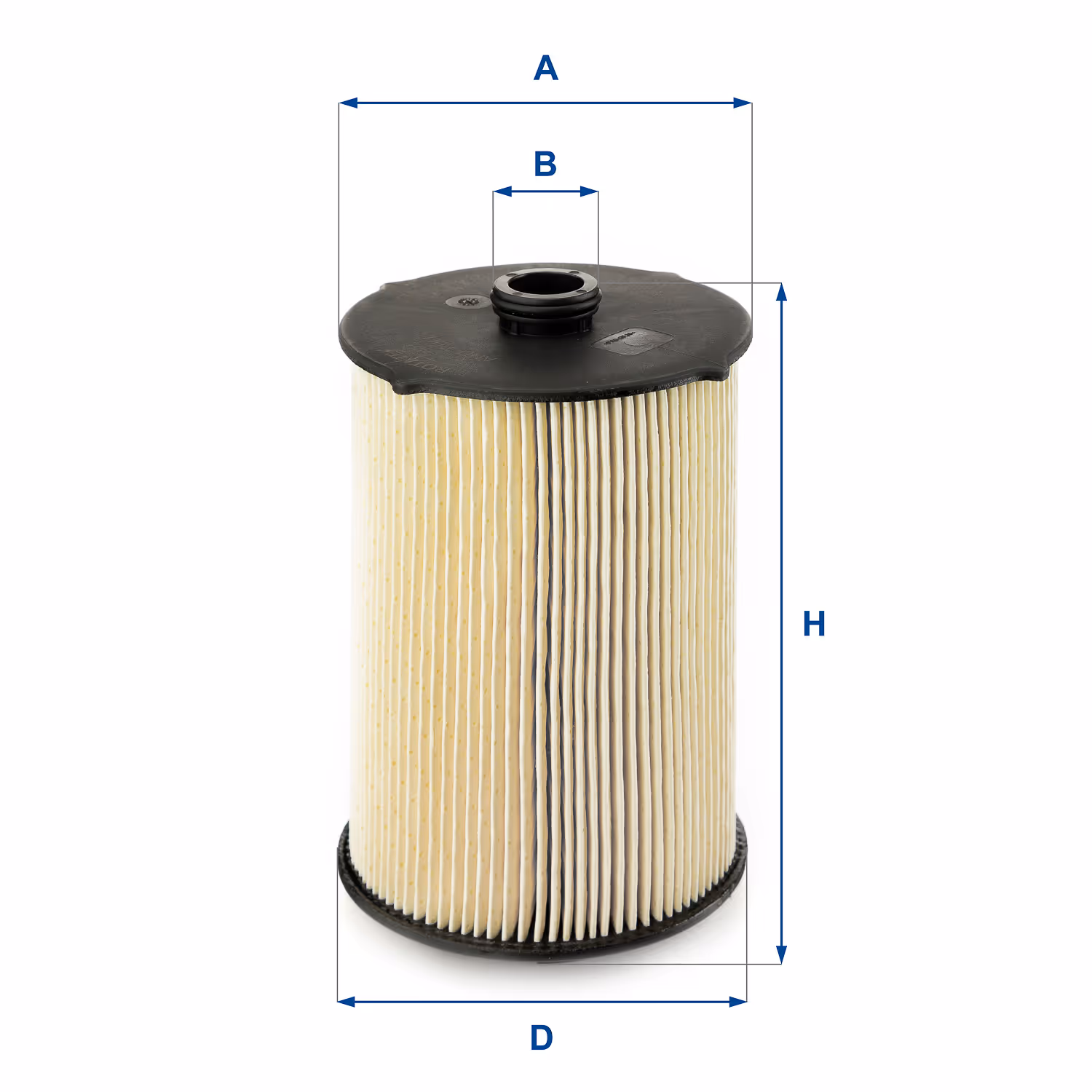 FILTRE À CARBURANT, ÉLÉMENT FILTRANT DIESEL 26.043.00 - UFI FILTER
