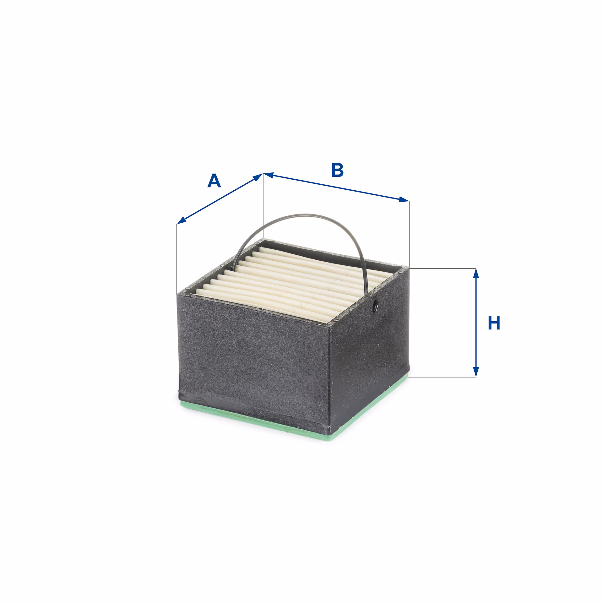 FILTRE À CARBURANT, ÉLÉMENT FILTRANT DIESEL 26.064.00 - UFI FILTER