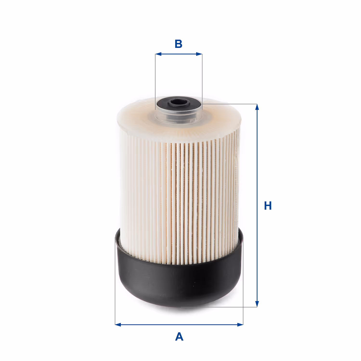 FILTRE À CARBURANT, ÉLÉMENT FILTRANT DIESEL 26.114.00 - UFI FILTER