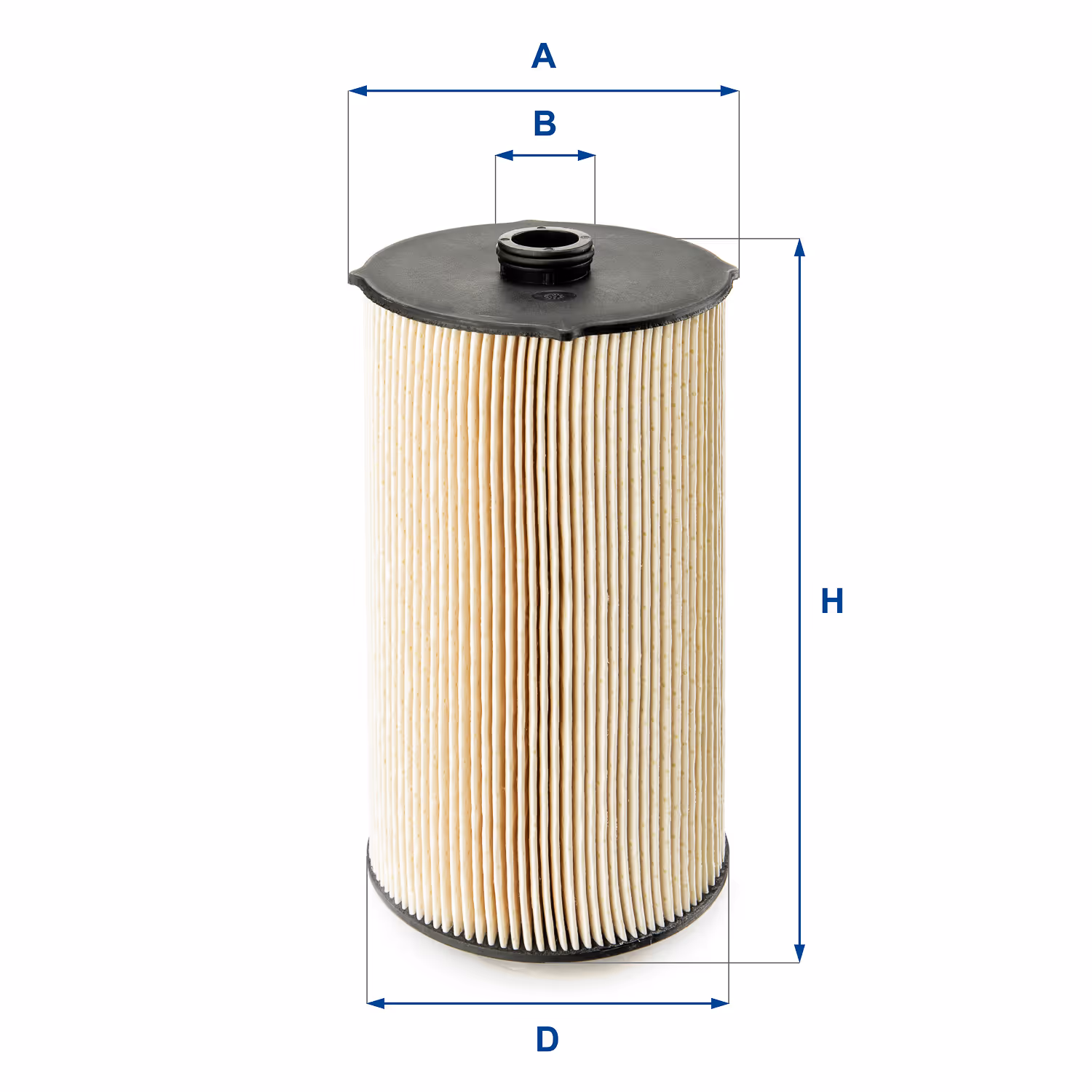 FILTRE À CARBURANT, ÉLÉMENT FILTRANT DIESEL 26.044.00 - UFI FILTER