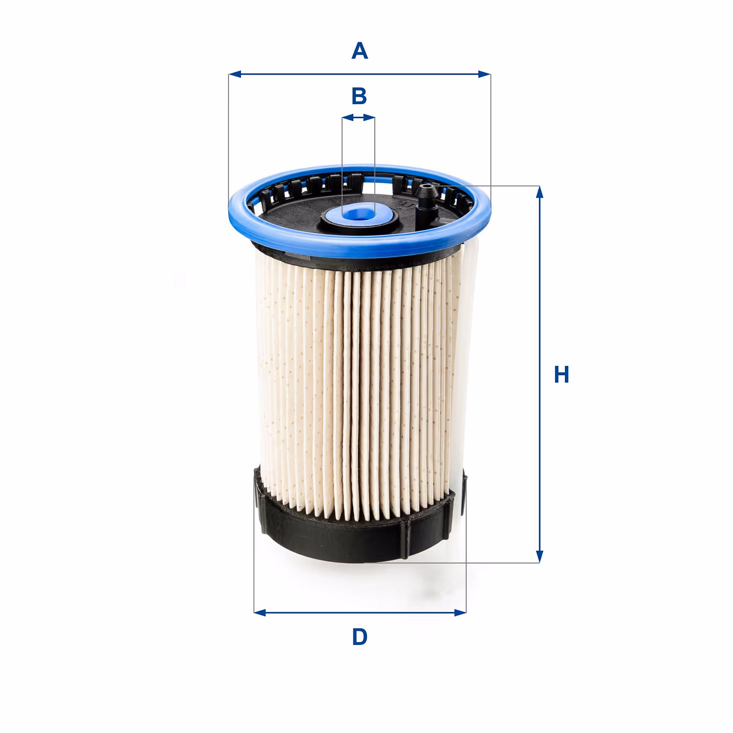 FILTRE À CARBURANT, ÉLÉMENT FILTRANT DIESEL 26.065.00 - UFI FILTER