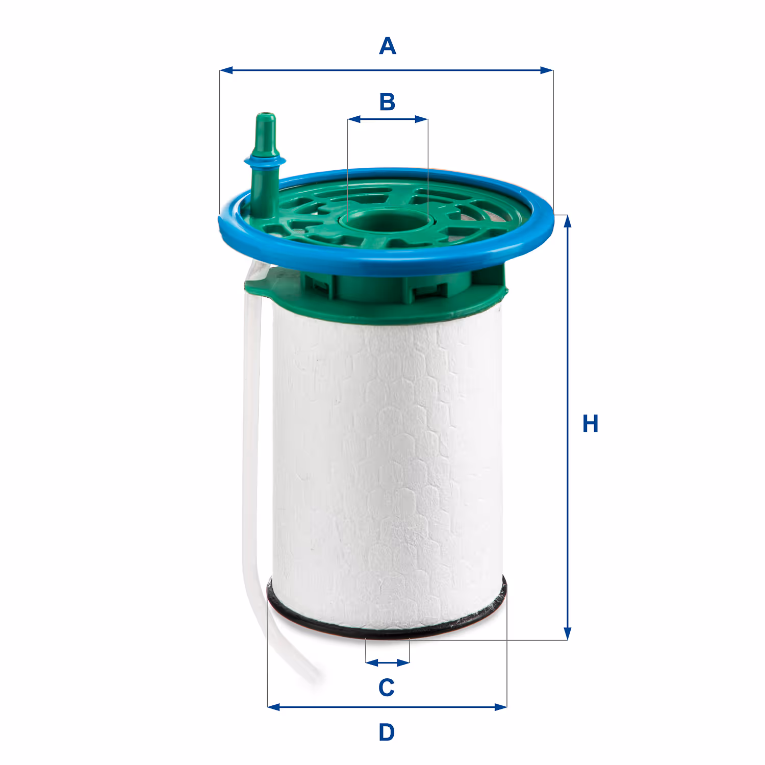 FILTRE À CARBURANT, ÉLÉMENT FILTRANT DIESEL 26.053.00 - UFI FILTER