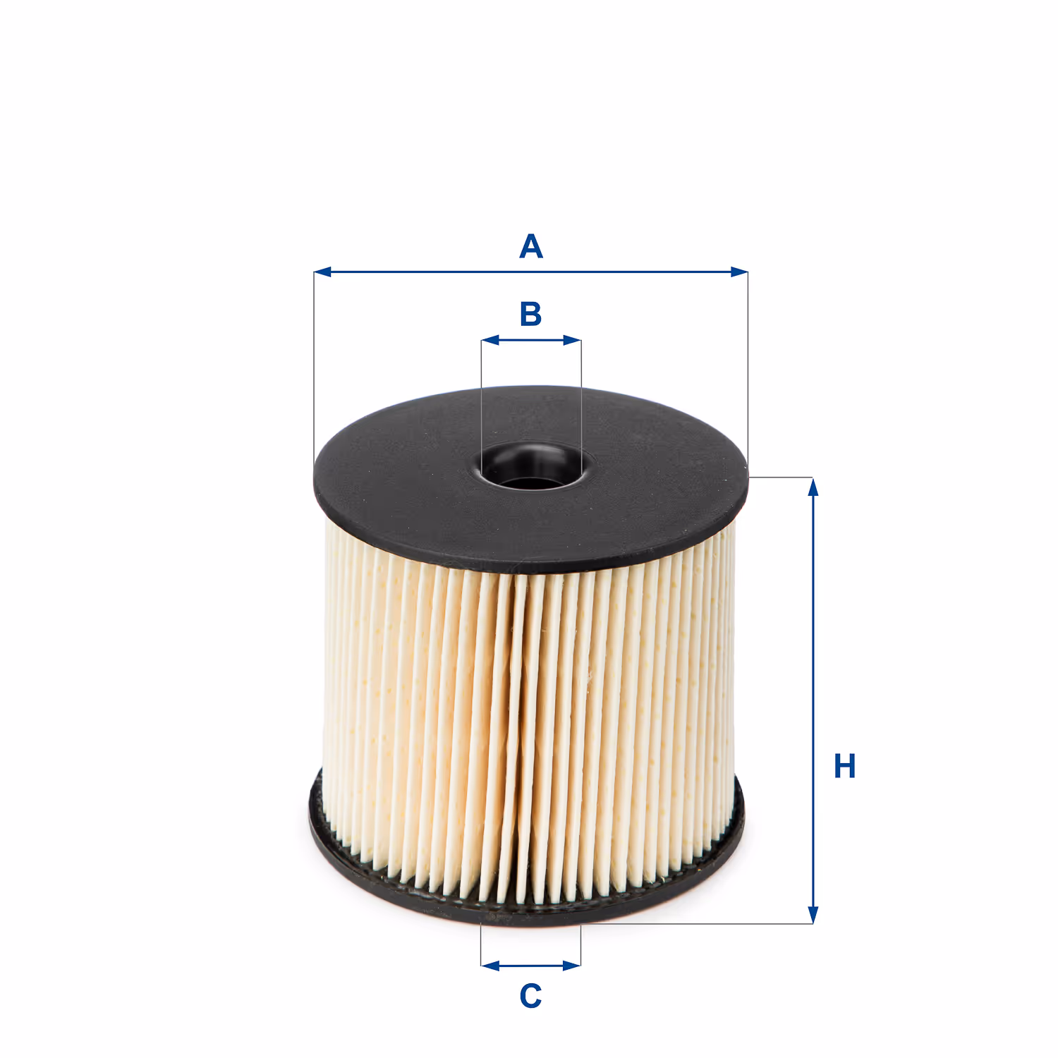FILTRE À CARBURANT, ÉLÉMENT FILTRANT DIESEL 26.003.00 - UFI FILTER
