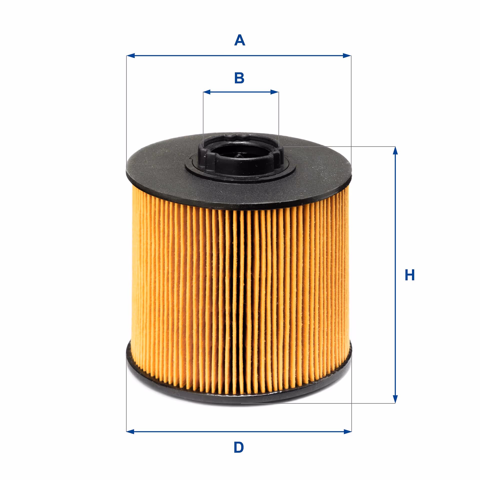 FILTRE À CARBURANT, ÉLÉMENT FILTRANT DIESEL 26.149.00 - UFI FILTER