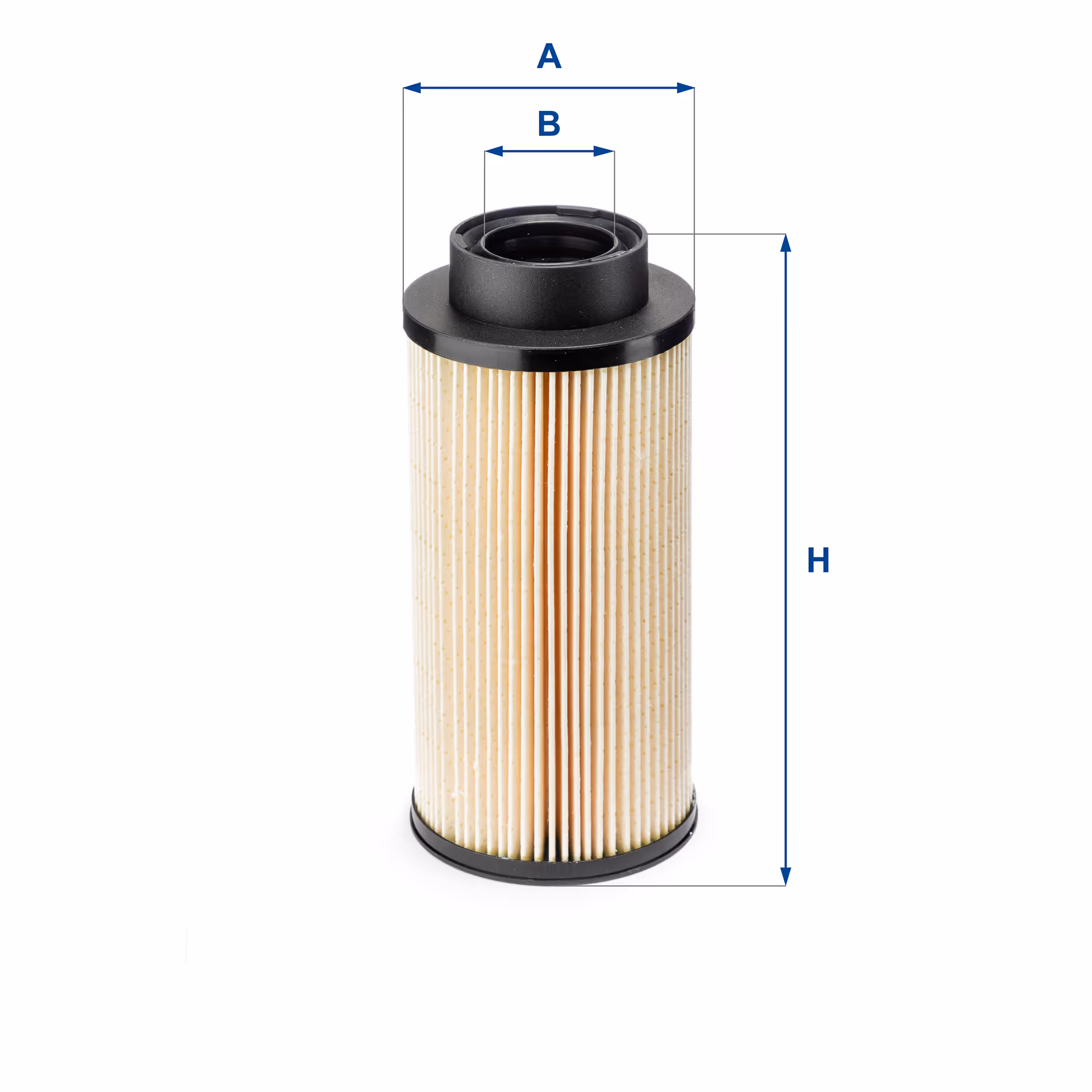 FILTRE À CARBURANT, ÉLÉMENT FILTRANT DIESEL 26.008.00 - UFI FILTER