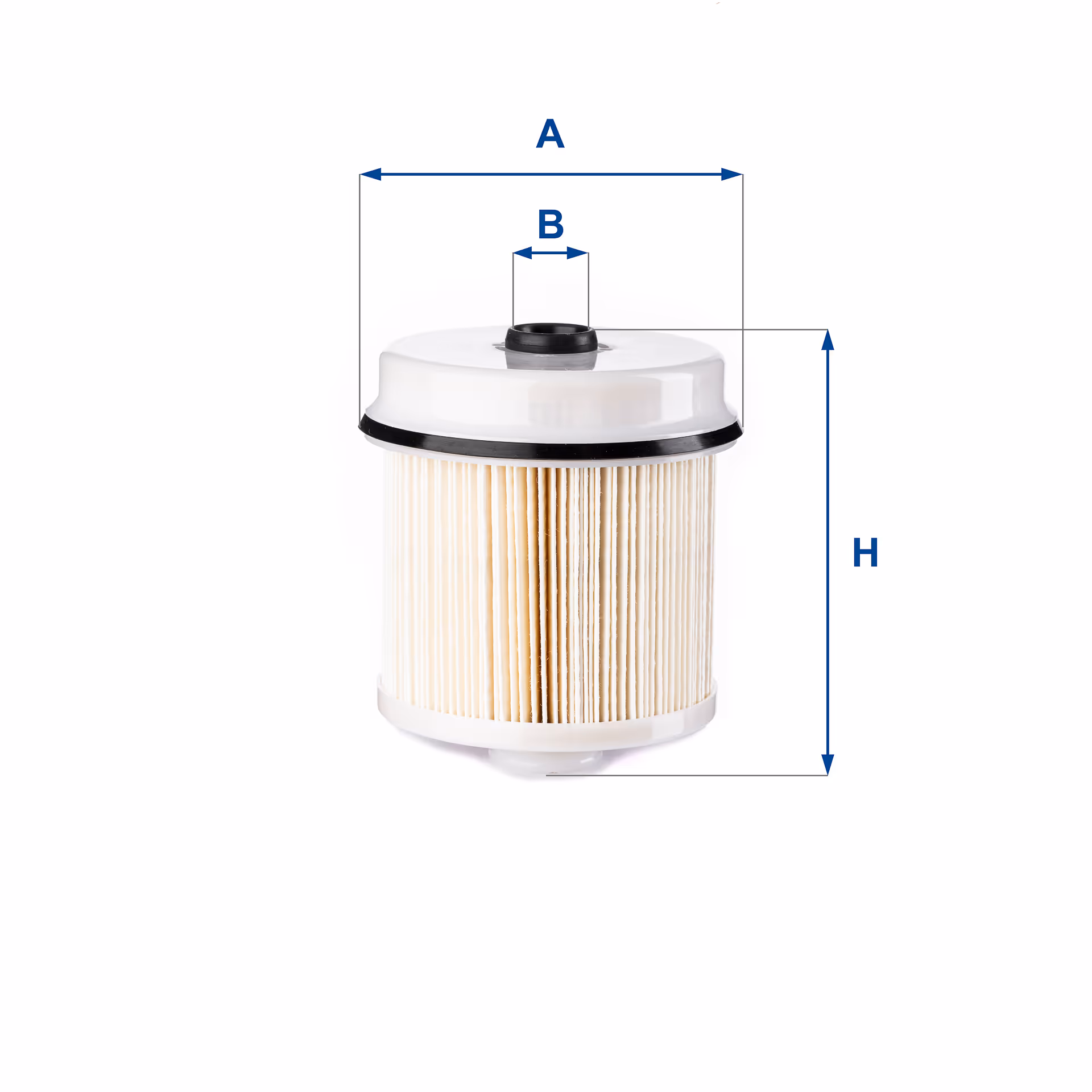 FILTRE À CARBURANT, ÉLÉMENT FILTRANT DIESEL 26.132.00 - UFI FILTER