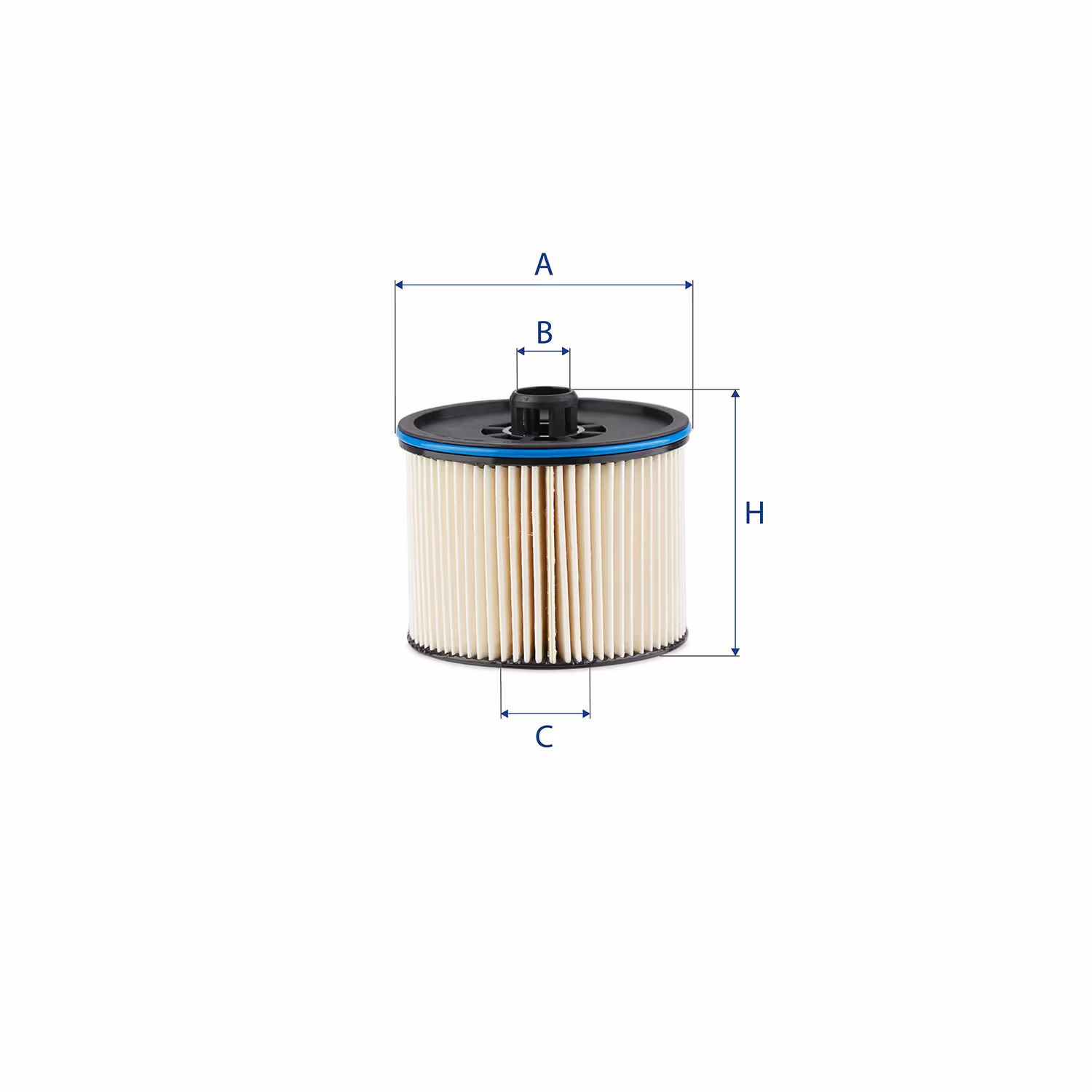 FILTRE À CARBURANT, ÉLÉMENT FILTRANT DIESEL 26.195.00 - UFI FILTER