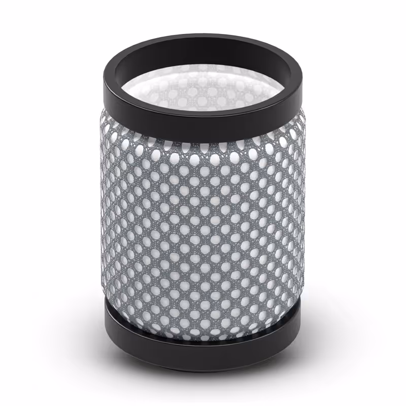 Filtre d'air évacué mousse