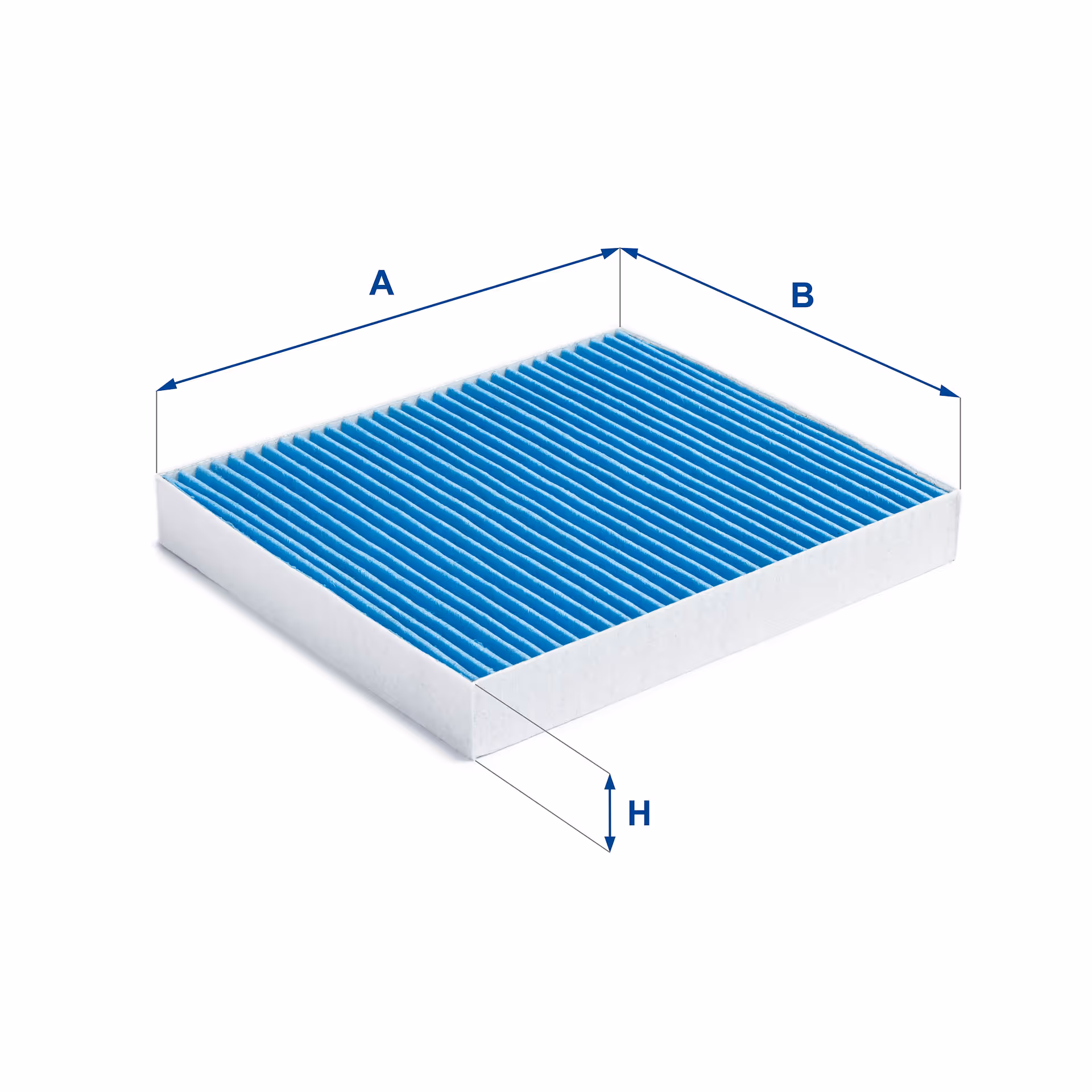 FILTRE D'HABITACLE, ANTIBACTÉRIEN ARGENTIUM® 34.114.00 - UFI FILTER