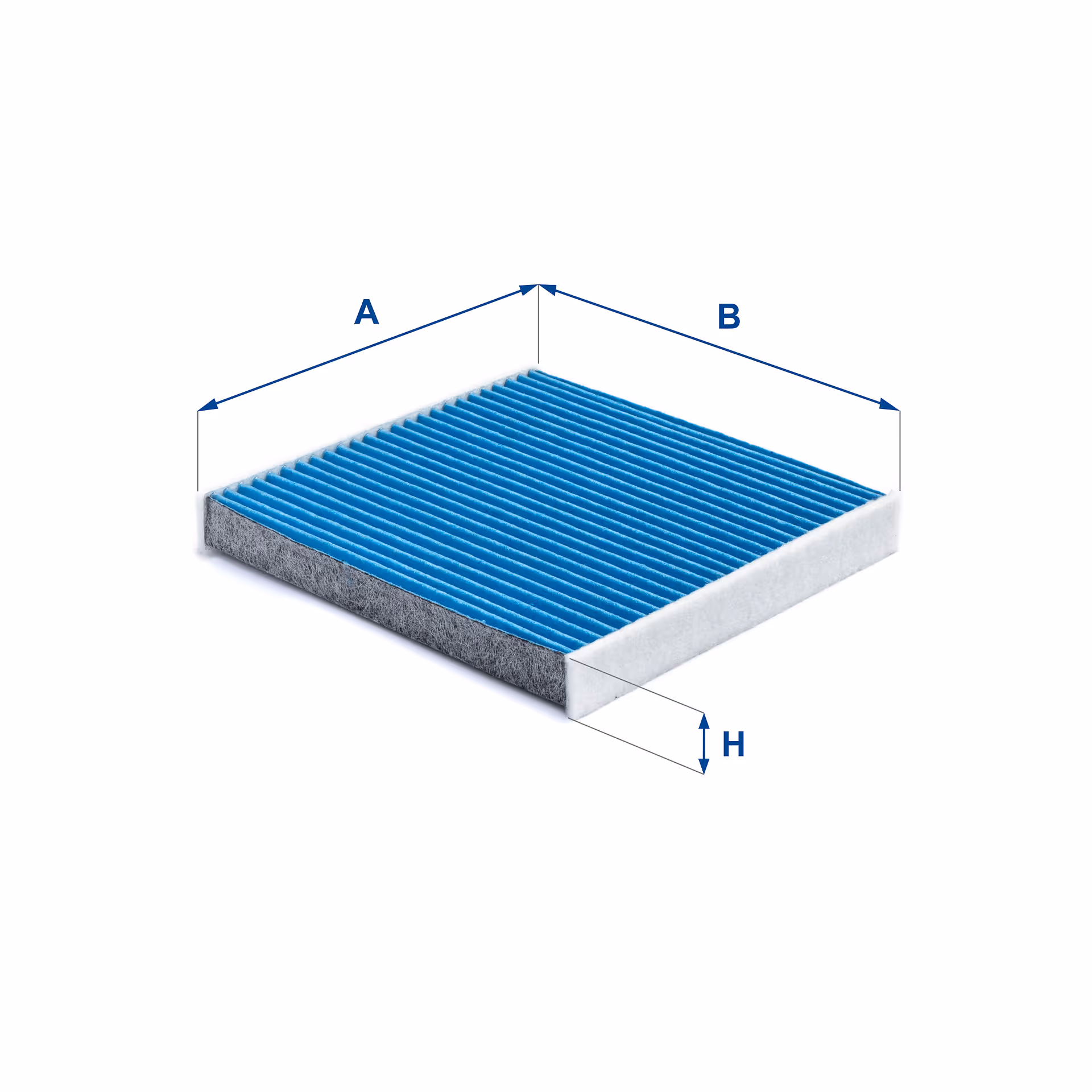 FILTRE D'HABITACLE, ANTIBACTÉRIEN ARGENTIUM® 34.223.00 - UFI FILTER