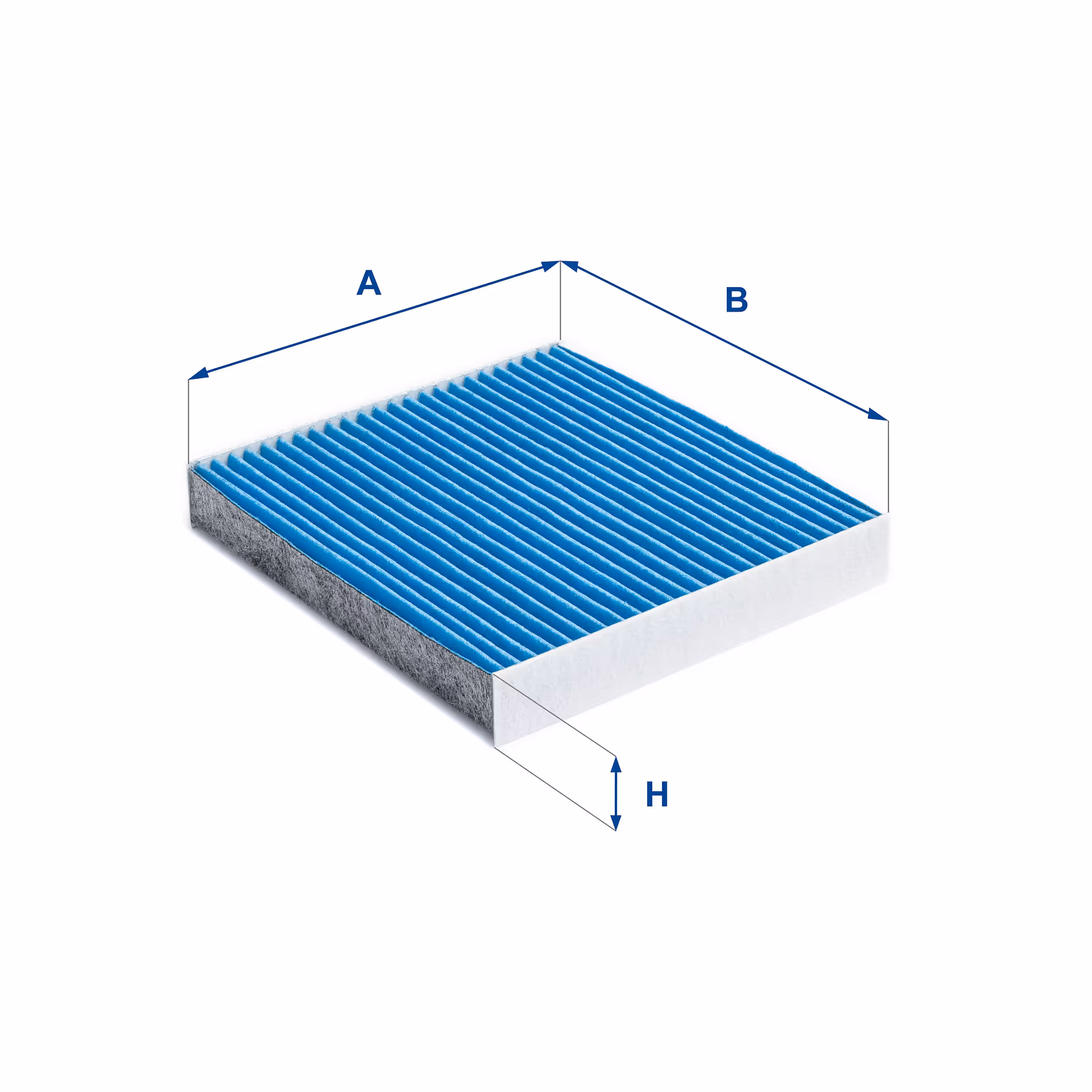 FILTRE D'HABITACLE, ANTIBACTÉRIEN ARGENTIUM® 34.266.00 - UFI FILTER