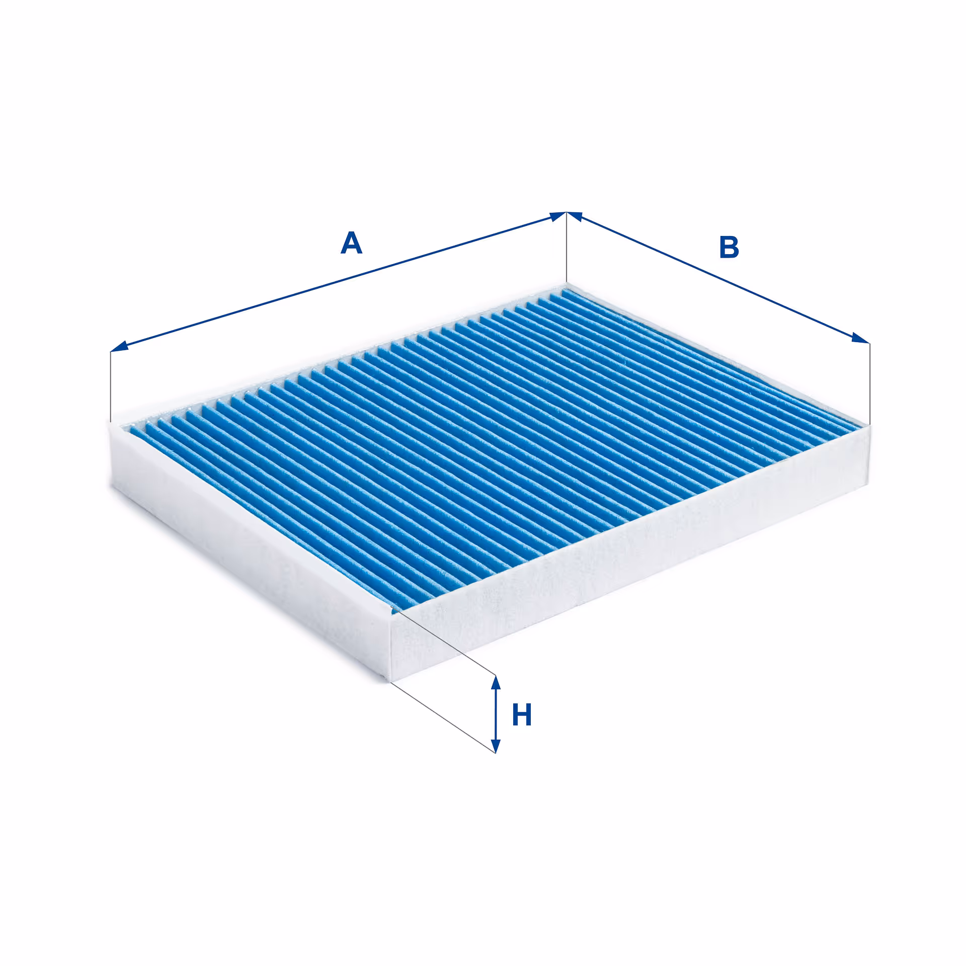 FILTRE D'HABITACLE, ANTIBACTÉRIEN ARGENTIUM® 34.148.00 - UFI FILTER
