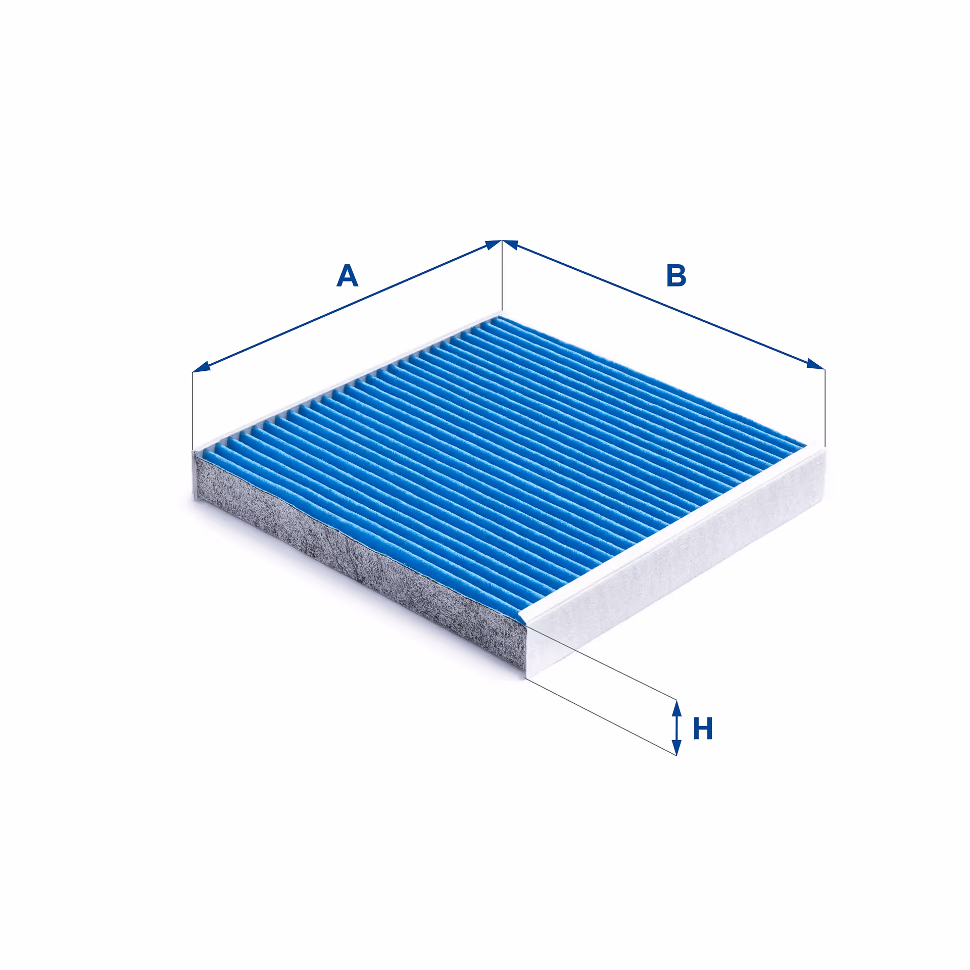 FILTRE D'HABITACLE, ANTIBACTÉRIEN ARGENTIUM® 34.282.00 - UFI FILTER