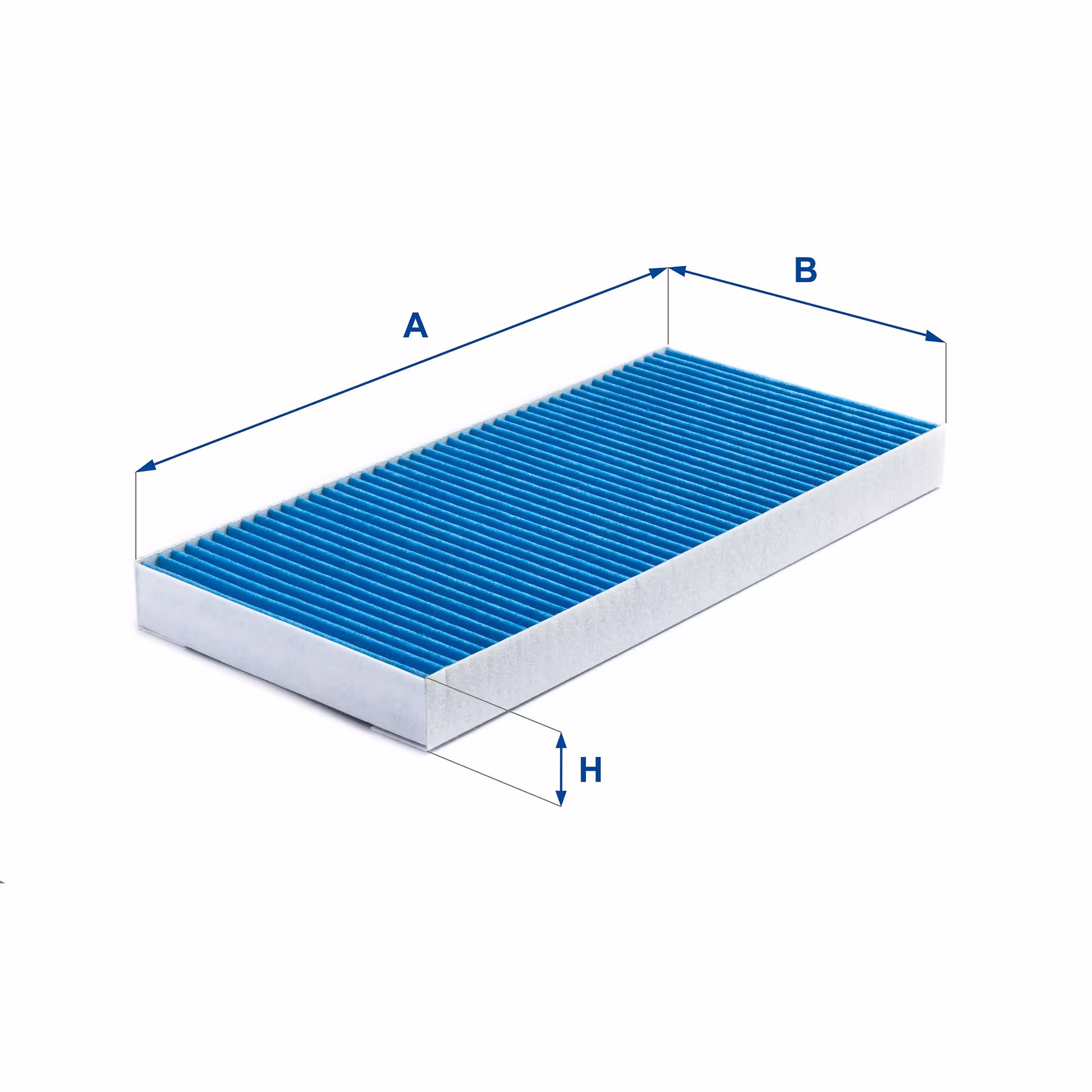 FILTRE D'HABITACLE, ANTIBACTÉRIEN ARGENTIUM® 34.106.00 - UFI FILTER