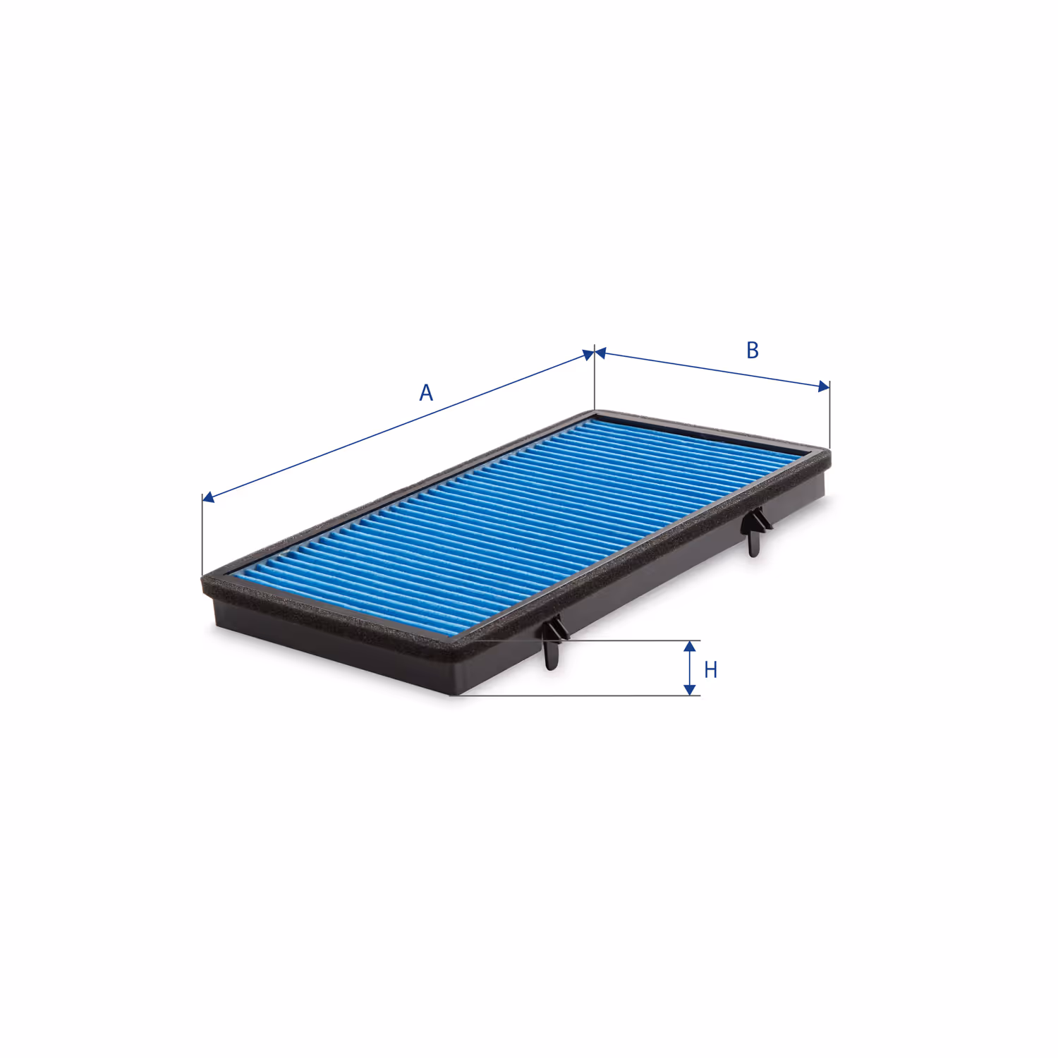 FILTRE D'HABITACLE, ANTIBACTÉRIEN ARGENTIUM® 34.401.00 - UFI FILTER