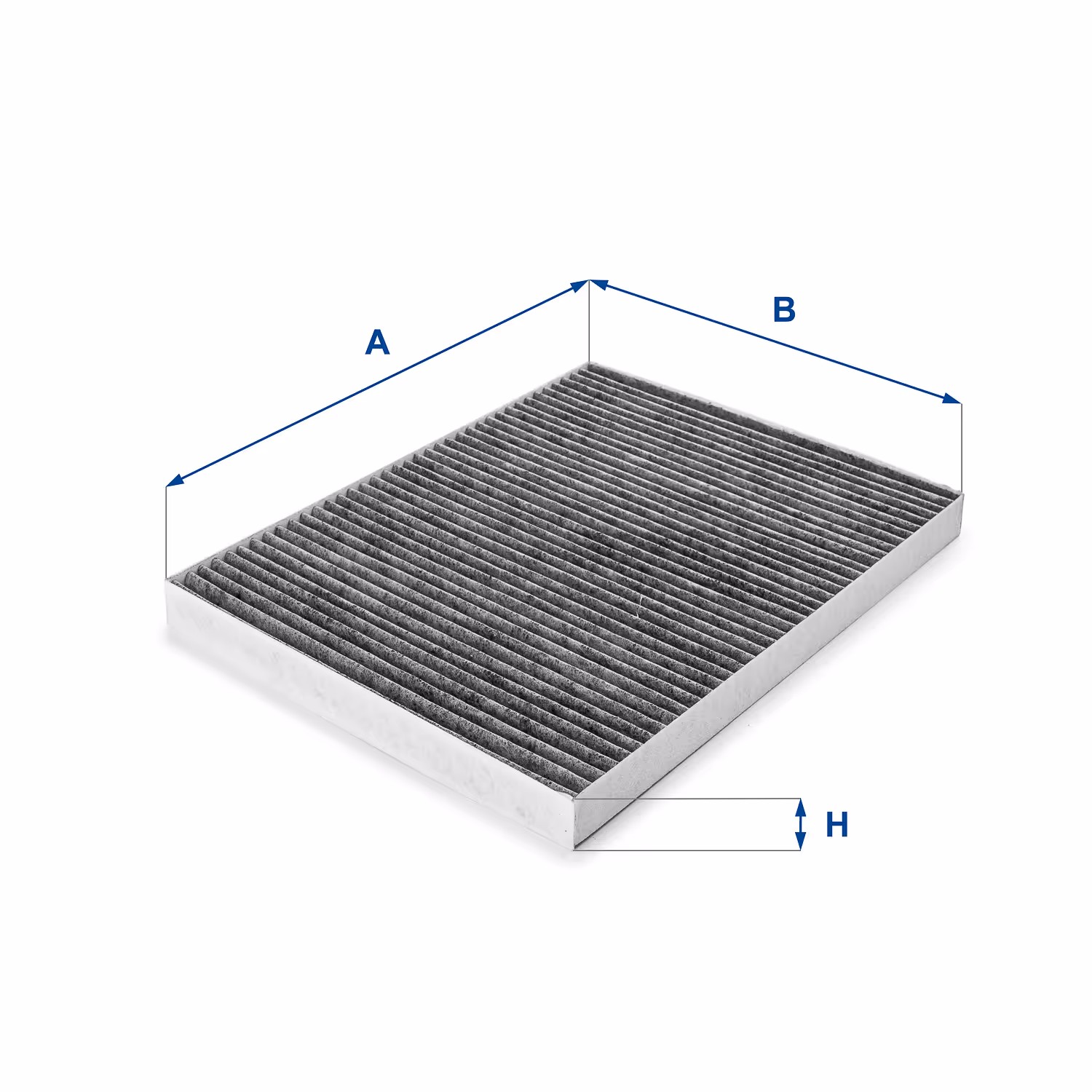 FILTRE D'HABITACLE, CHARBON ACTIF 54.112.00 - UFI FILTER