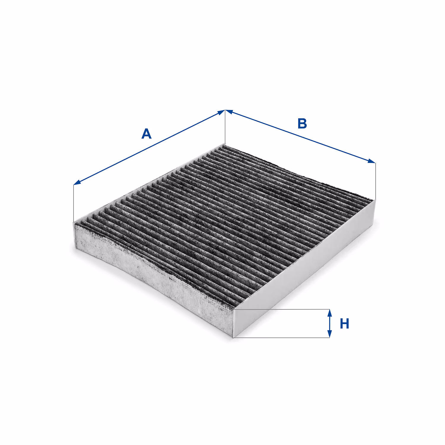 FILTRE D'HABITACLE, CHARBON ACTIF 54.114.00 - UFI FILTER