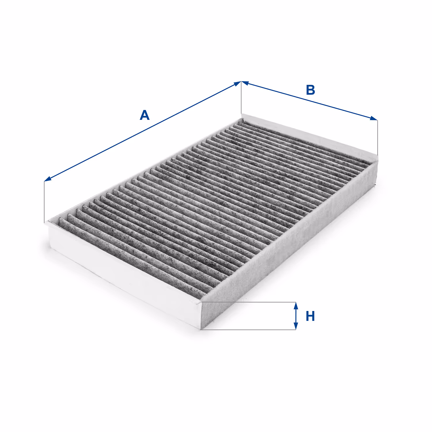FILTRE D'HABITACLE, CHARBON ACTIF 54.145.00 - UFI FILTER