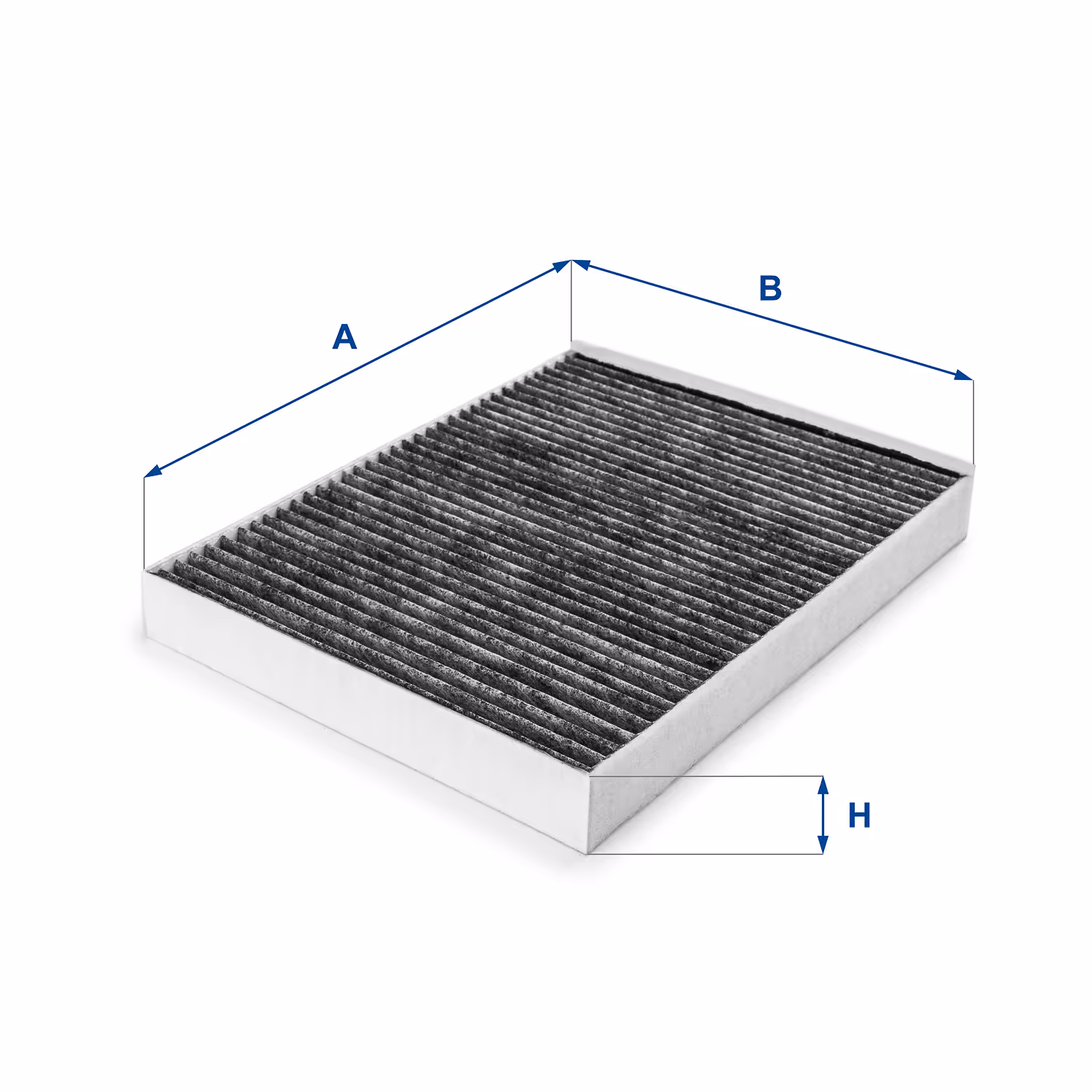 FILTRE D'HABITACLE, CHARBON ACTIF 54.148.00 - UFI FILTER