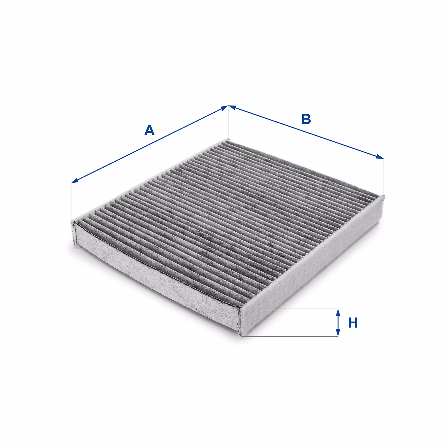 FILTRE D'HABITACLE, CHARBON ACTIF 54.199.00 - UFI FILTER