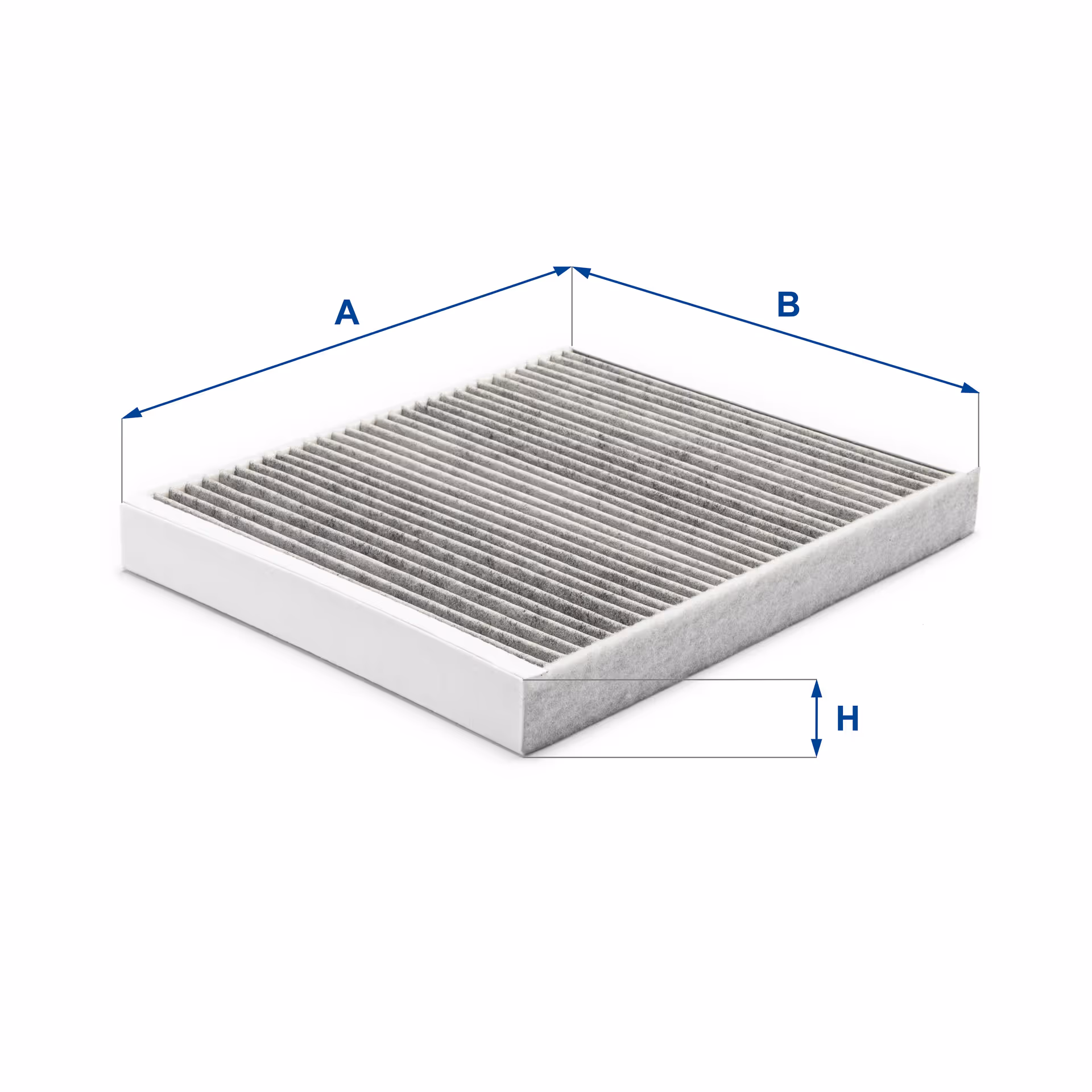FILTRE D'HABITACLE, CHARBON ACTIF 54.230.00 - UFI FILTER